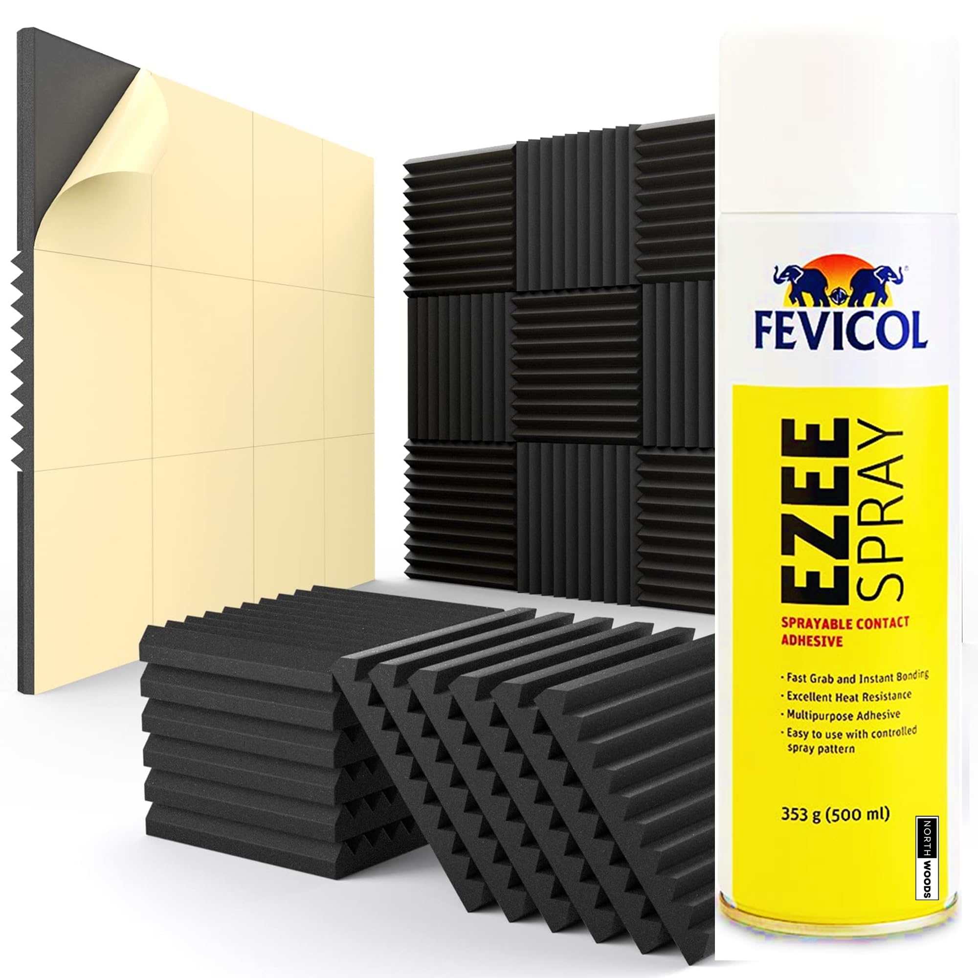 See full amazon price history chart for Pidilite Fevicol Spray DIY Adhesive for Soundproofing & Acoustic Panels (500ml)-Northwoods Pidilite Fevicol Spray DIY Adhesive for Soundproofing & Acoustic Panels (500ml)-Northwoods (B0CJMTH1MX) Amazon Price History, Amazon Price Tracker