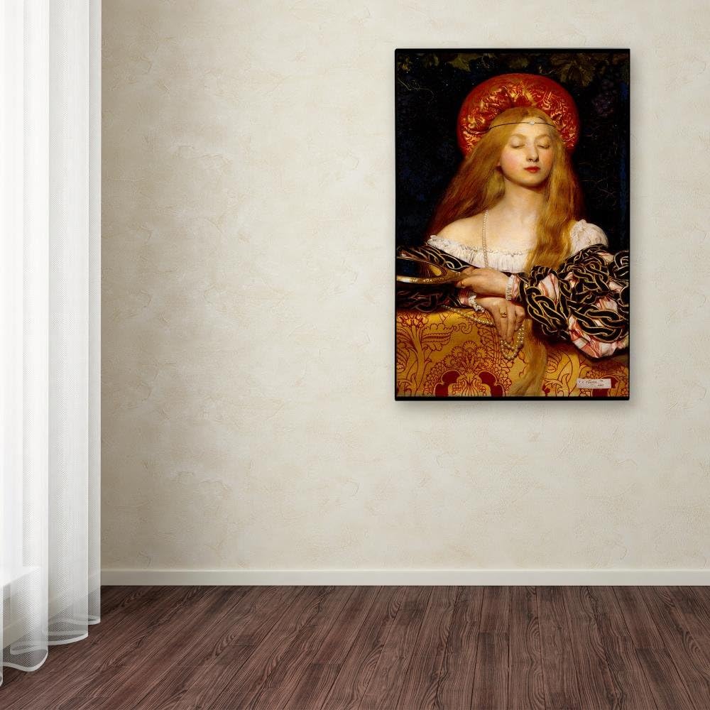 Cowper Vanity 197 by Vintage Lavoie, 16x24-Inch Canvas Wall Art
