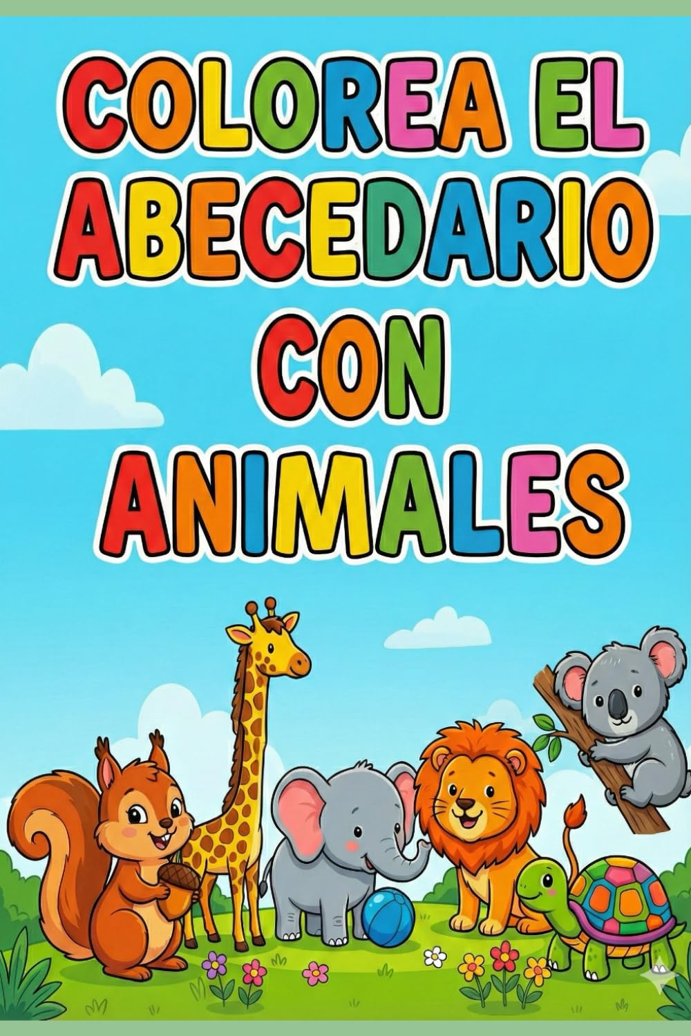 Aventura Animal: Mi Primer Abecedario para Colorear: Aprende las letras de la A a la Z con animales de todo el mundo