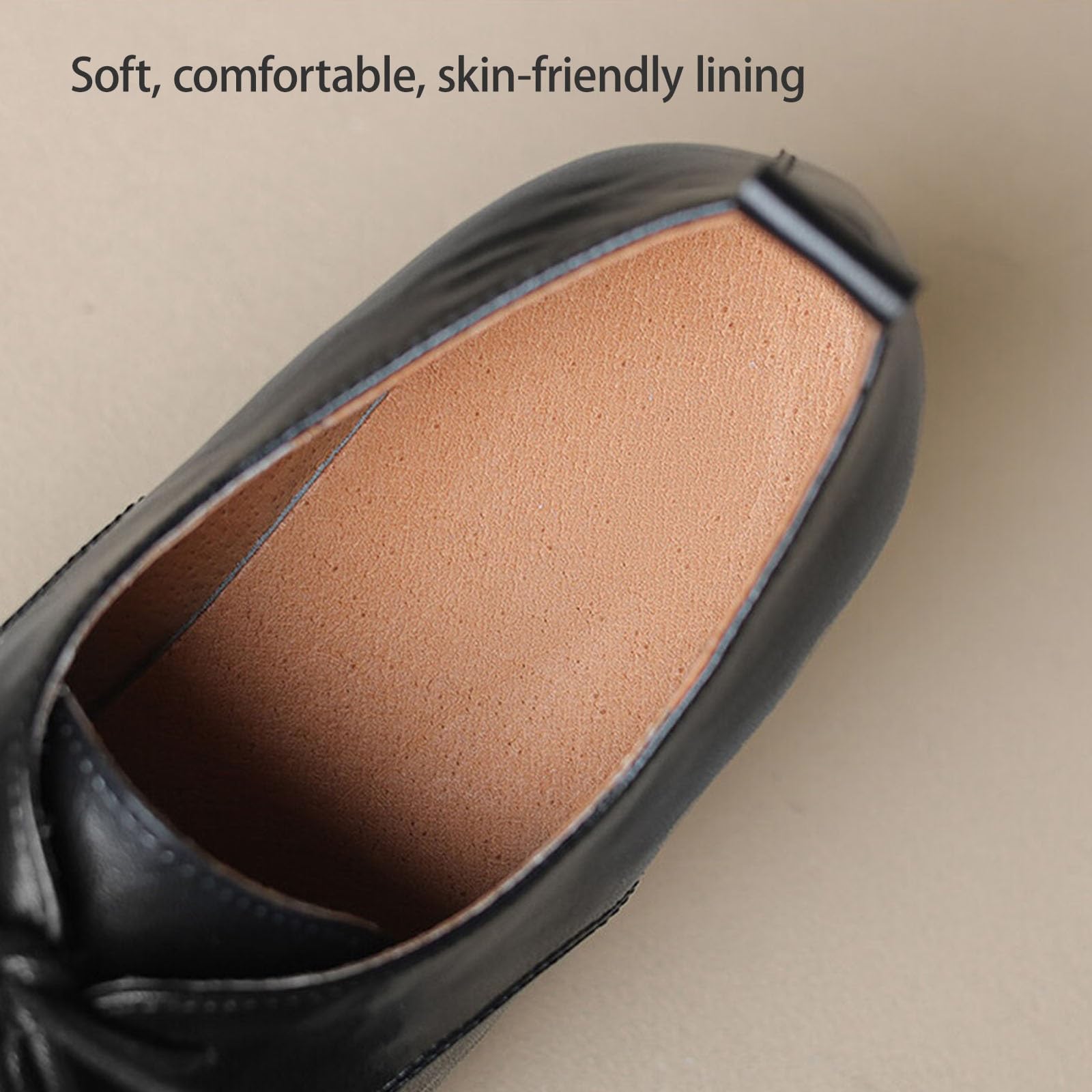 Scarpe da Donna Oxford Eleganti Allacciate Mary Jane Antiscivolo