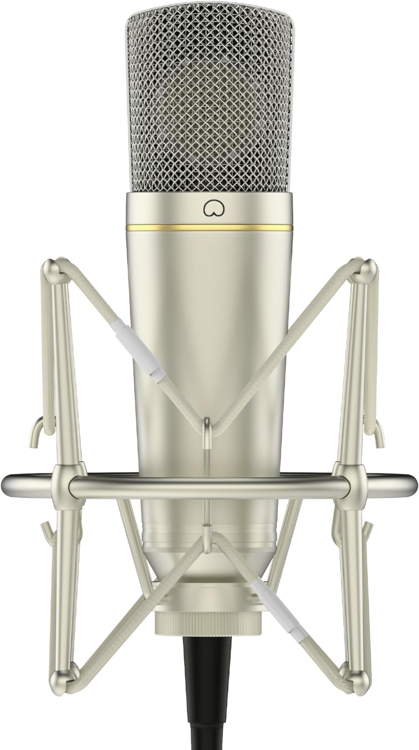 MA-67 Studio Condenser Microphone, 34mm Gold Large Diaphragm Capsule, Including Hydro Pop Filter, Metal Shock Mount, XLR Cable and Mic Bag - for Music Production, Vocal Recording and Podcasting