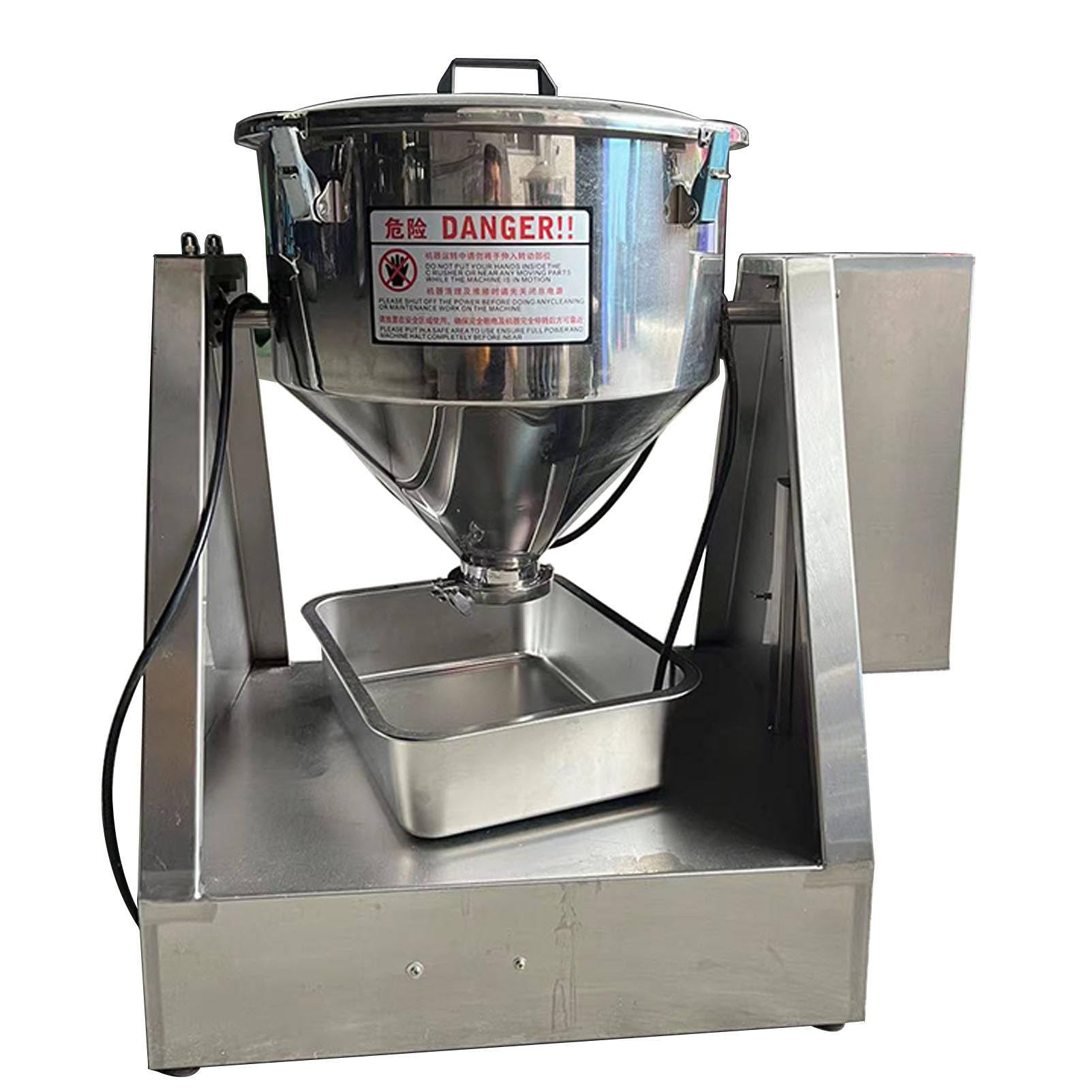 guoyjmm Dry Powder Mixer, 5 10 20 L Electric Laboratory Stainless Powder Blender, Mixing Machine Particle Blender Powder Mixer Granual Blender 20L