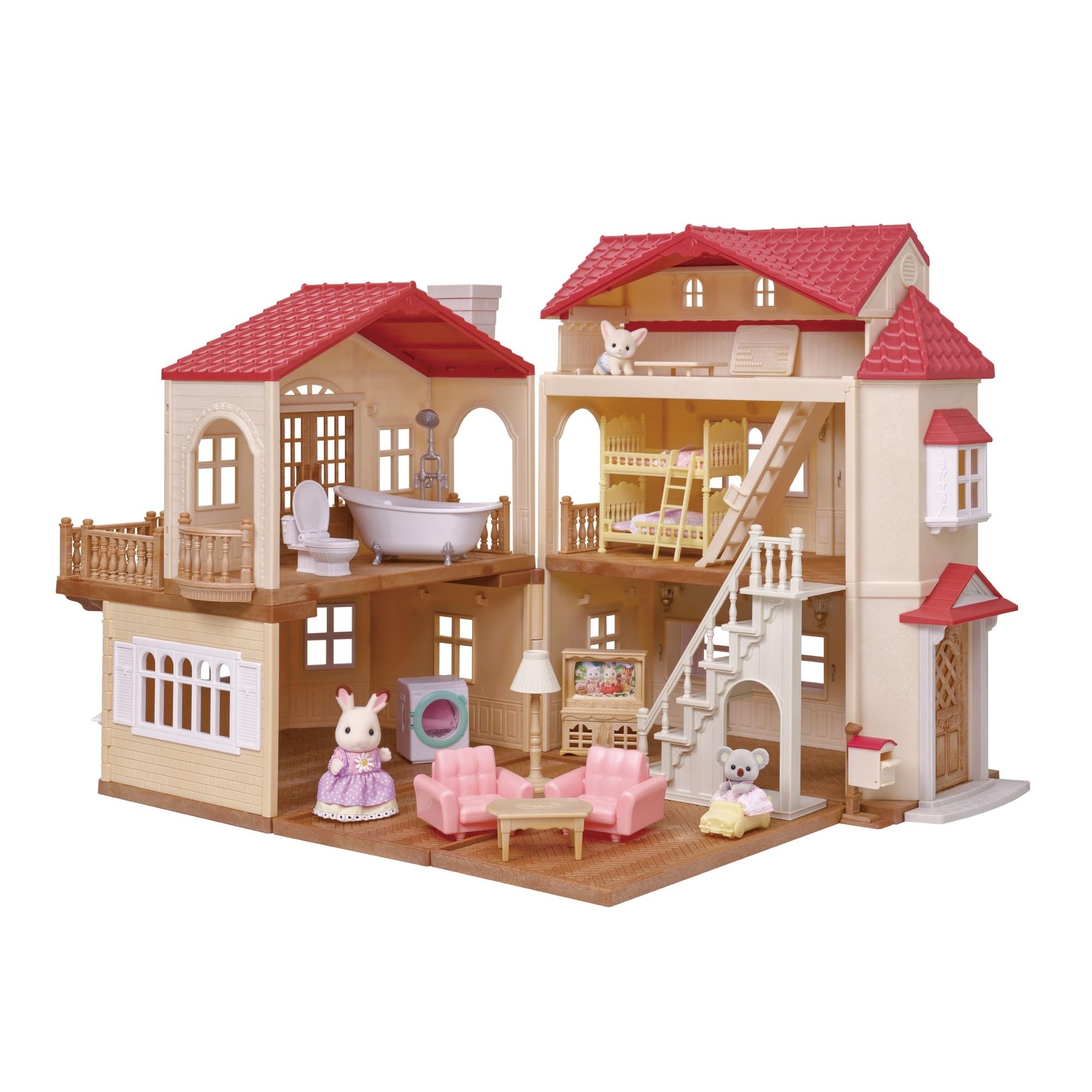 Calico Critters - Red Roof Home - Country Home - 2026 Gift Set Edition