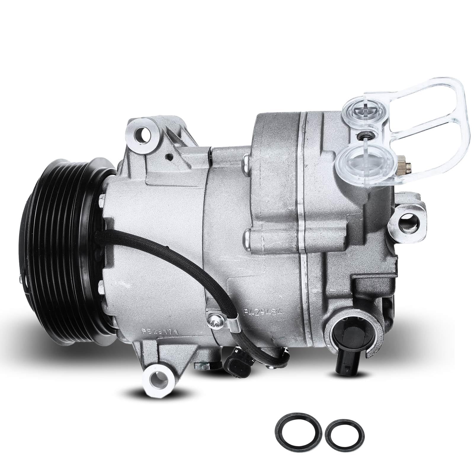 Frankberg Compressore aria condizionata con frizione Diesel Compatibile con Zafira Tourer C P12 Astra J P10 Cascada W13 13414017, compreso l'olio preconfezionato