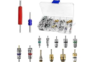 102PCS A/C Car Air Conditioner Valve Core Seal Kit