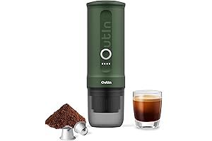 Outin Nano Portable Electric Espresso Machine: Your On-the-Go Coffee Escape
