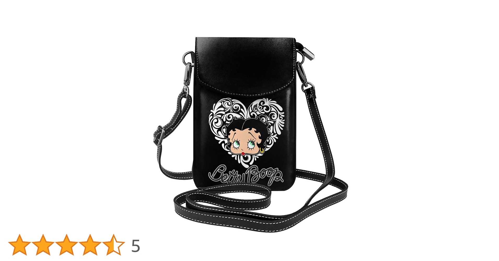 ベティちゃんポシェット Amazon | ベティちゃん ベティブープ スマホポーチ レディース 本革