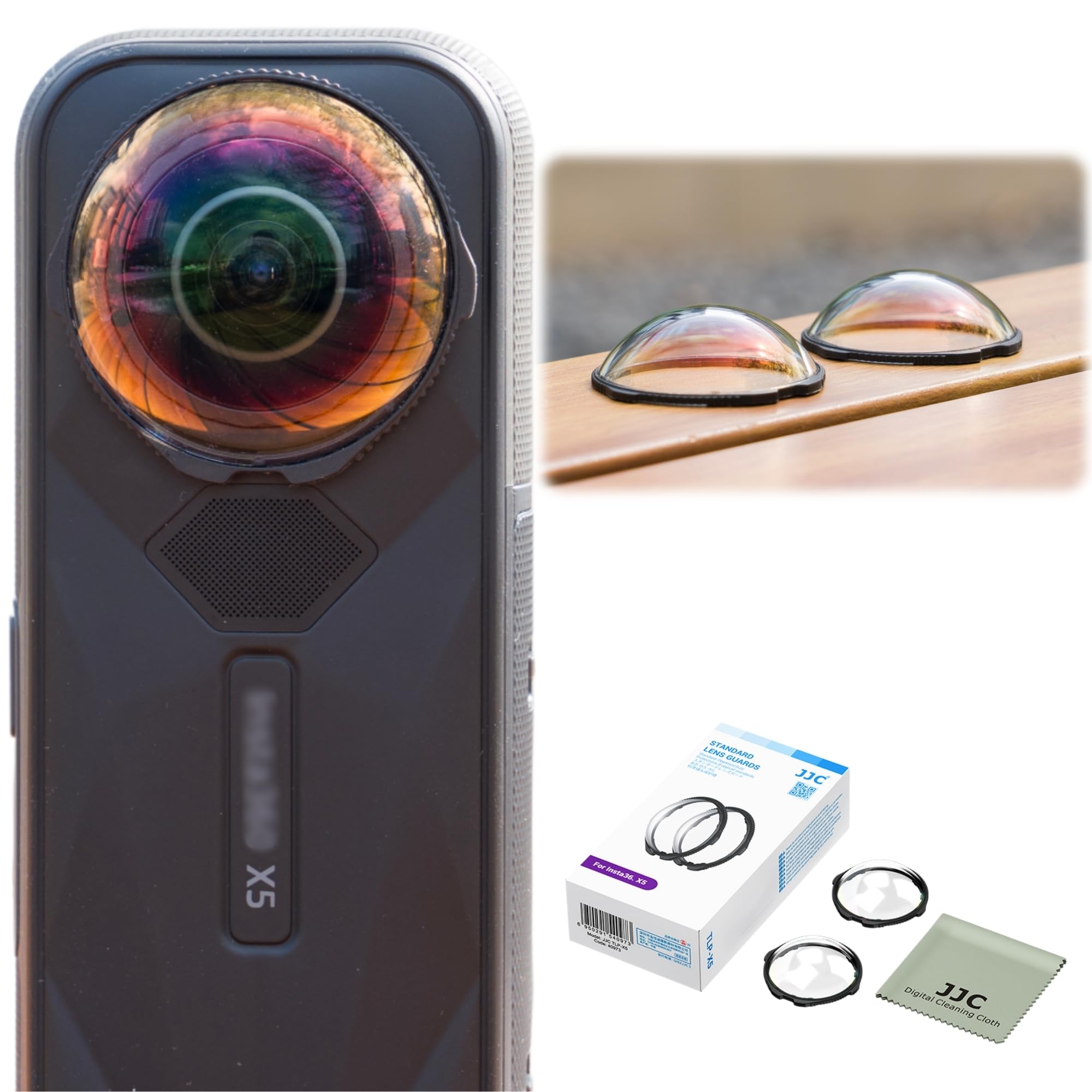 JJC X5 ND 64 Filtro Protezione lente per obiettivo Insta 360 X5 Accessori di protezione obiettivo JJC X5 ND 64 Filtro Protezione lente per obiettivo Insta 360 X5 Accessori di protezione obiettivo