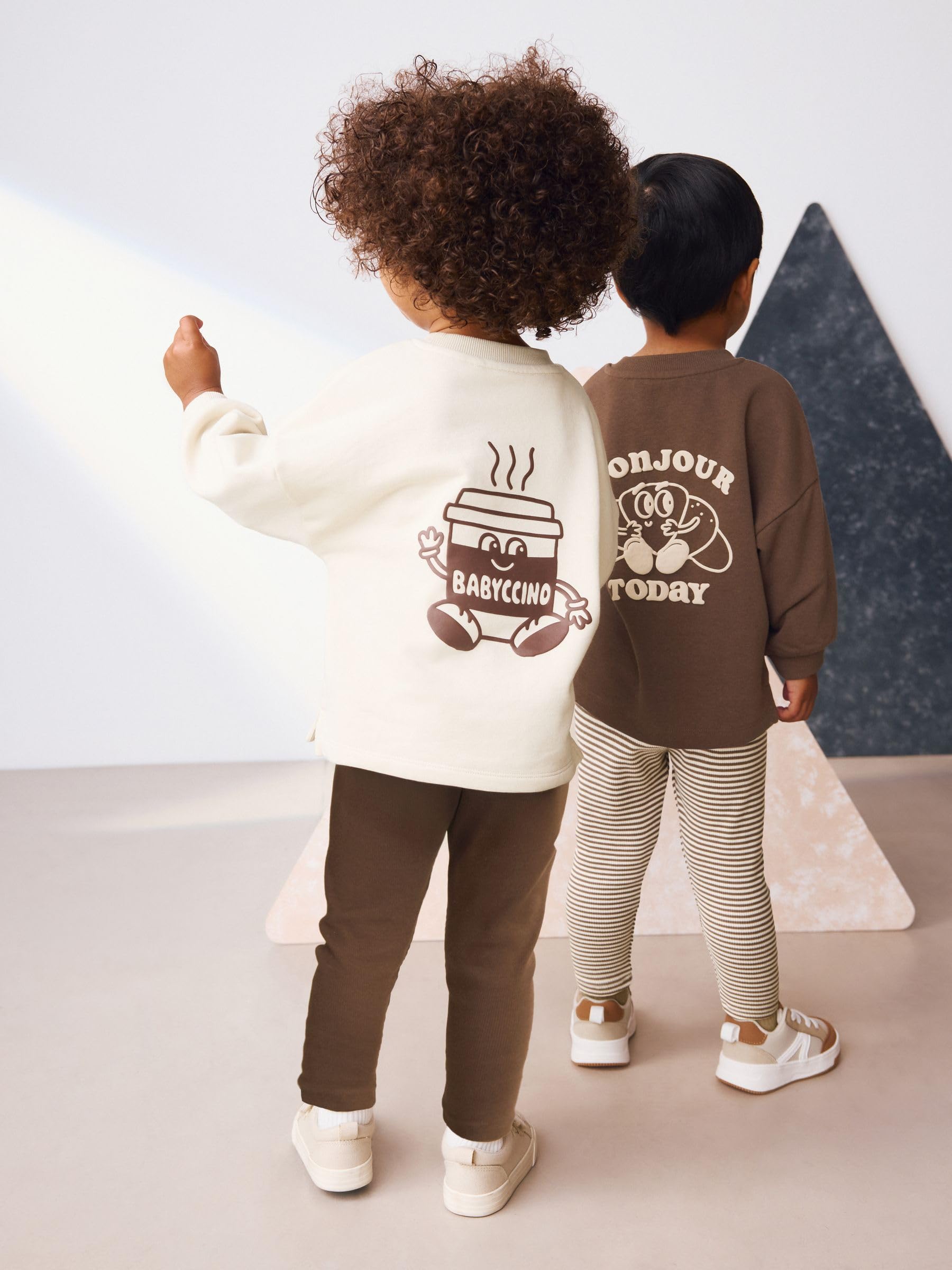 NEXT Jungen 2-teiliges Set mit Langarmoberteil und Leggings 62-122
