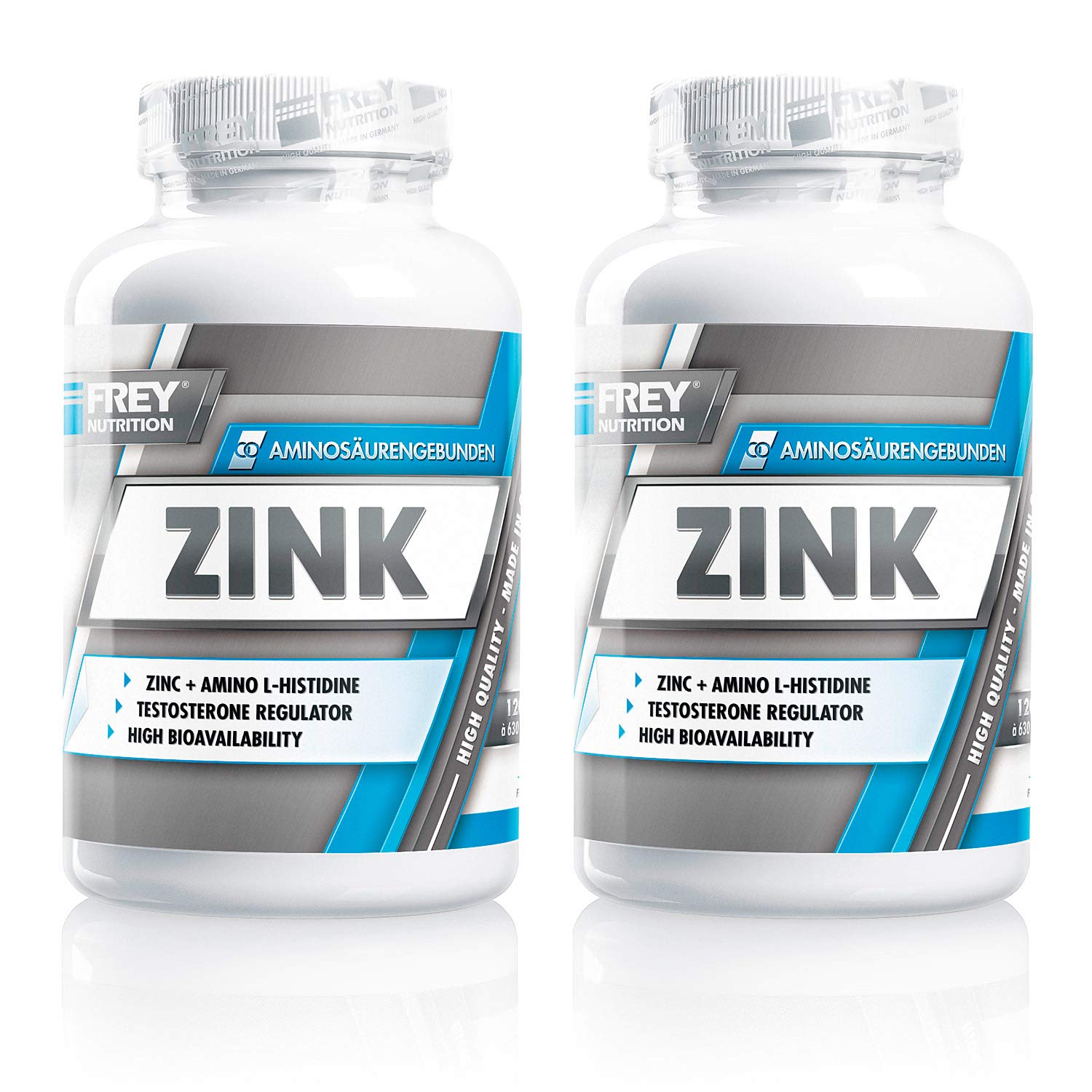 FREY Nutrition ZINK, 25 mg Kapsel, 2 x 120 Kapseln