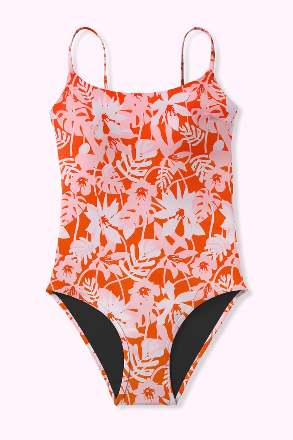 Beautikini Period Swimwear One Piece Leakproof Swimsuit Menstrual Tummy Control Bathing Suit for Teens Girls and Women