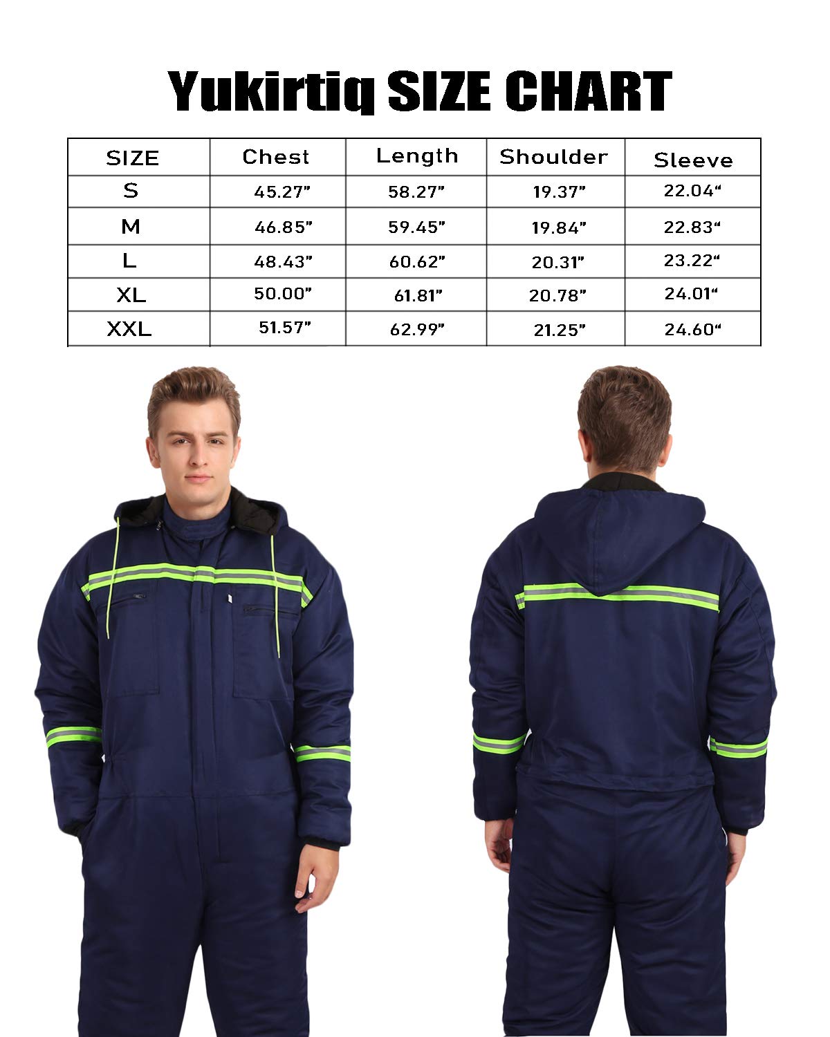 Herren Gepolstert Arbeitsoverall Arbeitskleidung für Handwerker Schwergewicht Arbeitslatzhose Anzug für Winter