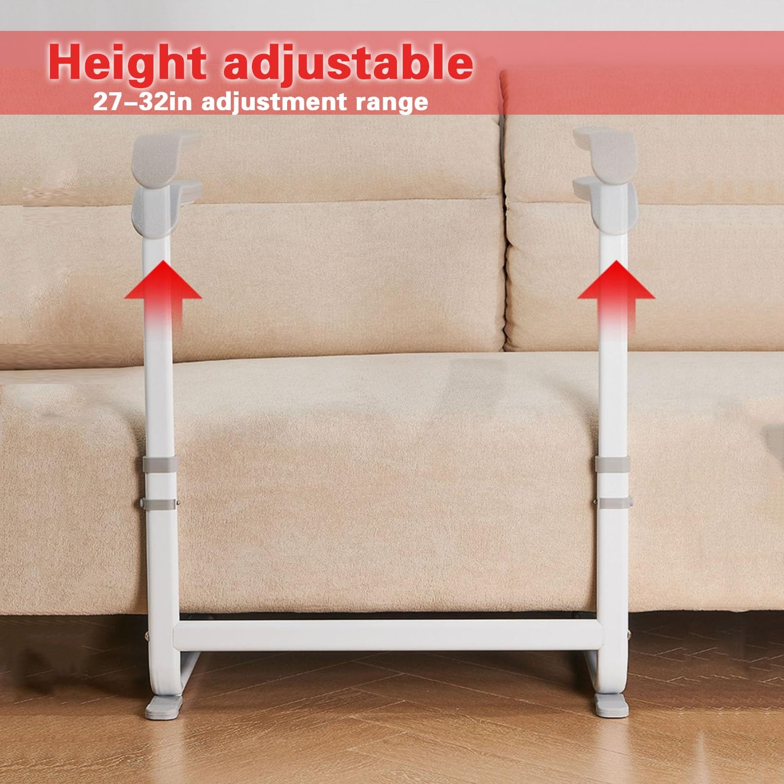 Aide au Levage de Fauteuil, Aide au Levage de Fauteuil pour Personnes âgées, Barre d'appui pour Aider Le Patient à se Lever et à se déplacer Devant Le canapé, Fauteuil inclinable, Toilettes