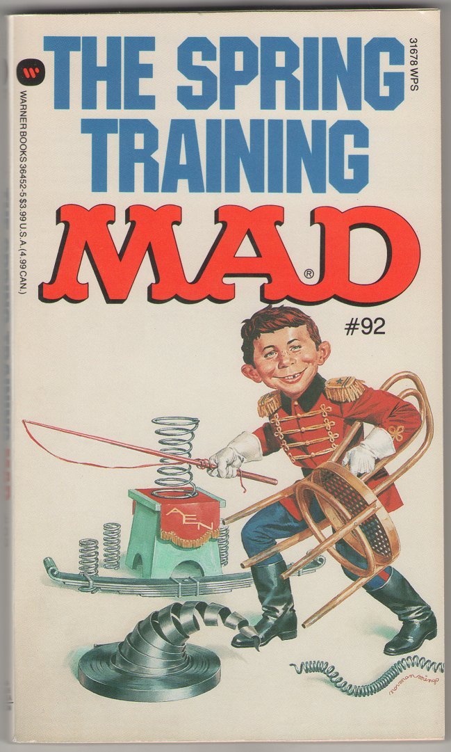 Buy The Spring Training Mad (Mad, No. 92) — BookShops.in