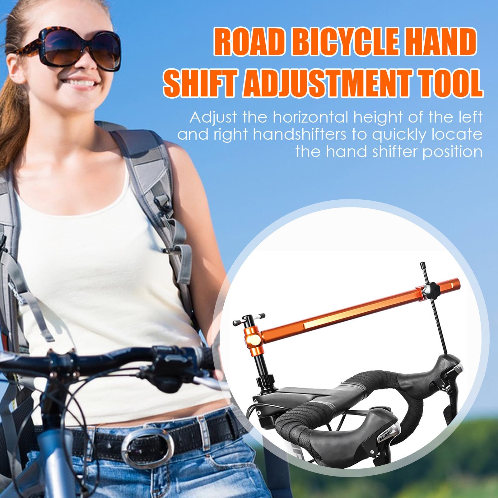 Outil réglage hauteur et position de selle de vélo