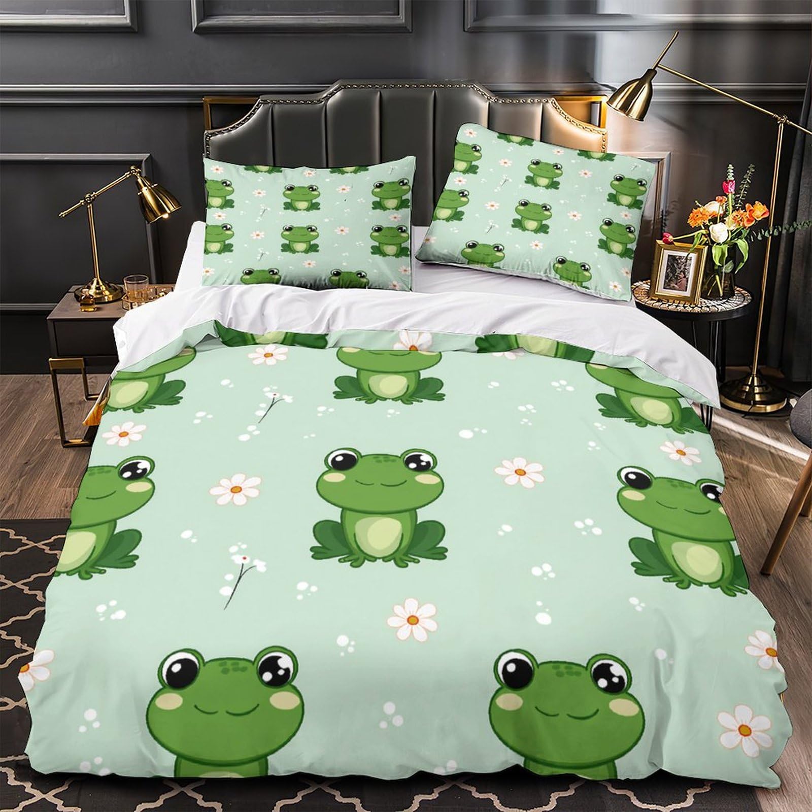Housse de couette chaton microfibre 220x240 lit king 3D