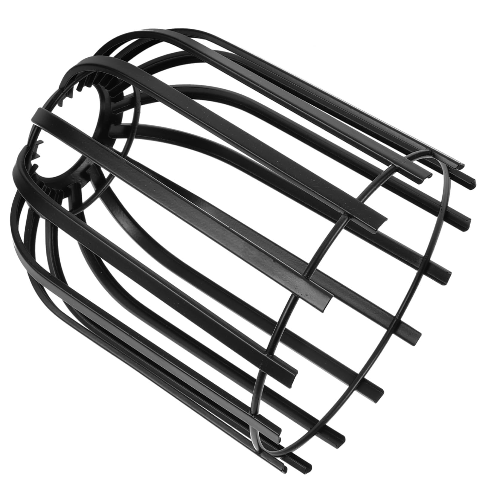 ULDIGI Elegant Vintage Bird Cage Light Iron Craft Lampshade for Dining Room Black Finish