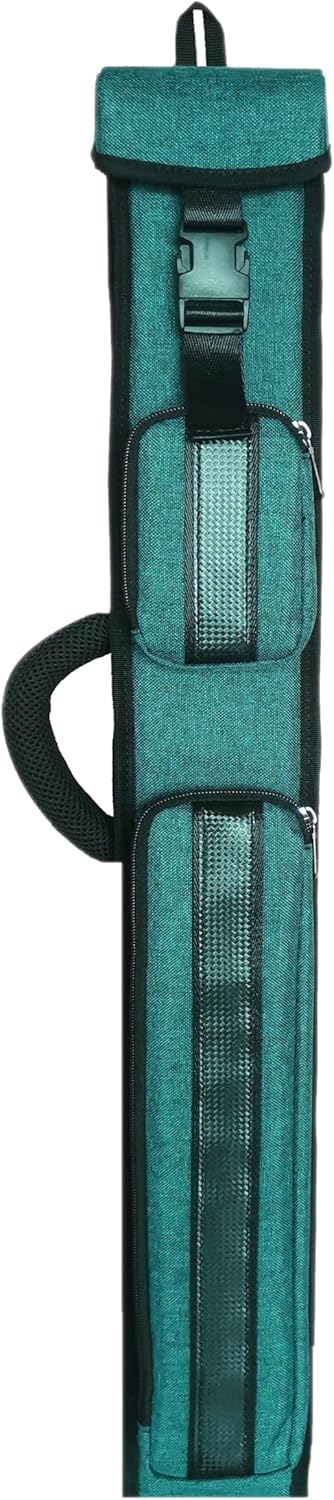 Champion 2X2,2X3,3X4 Nylon/Leatherette Billiard Pool Cue Stick Hard Case