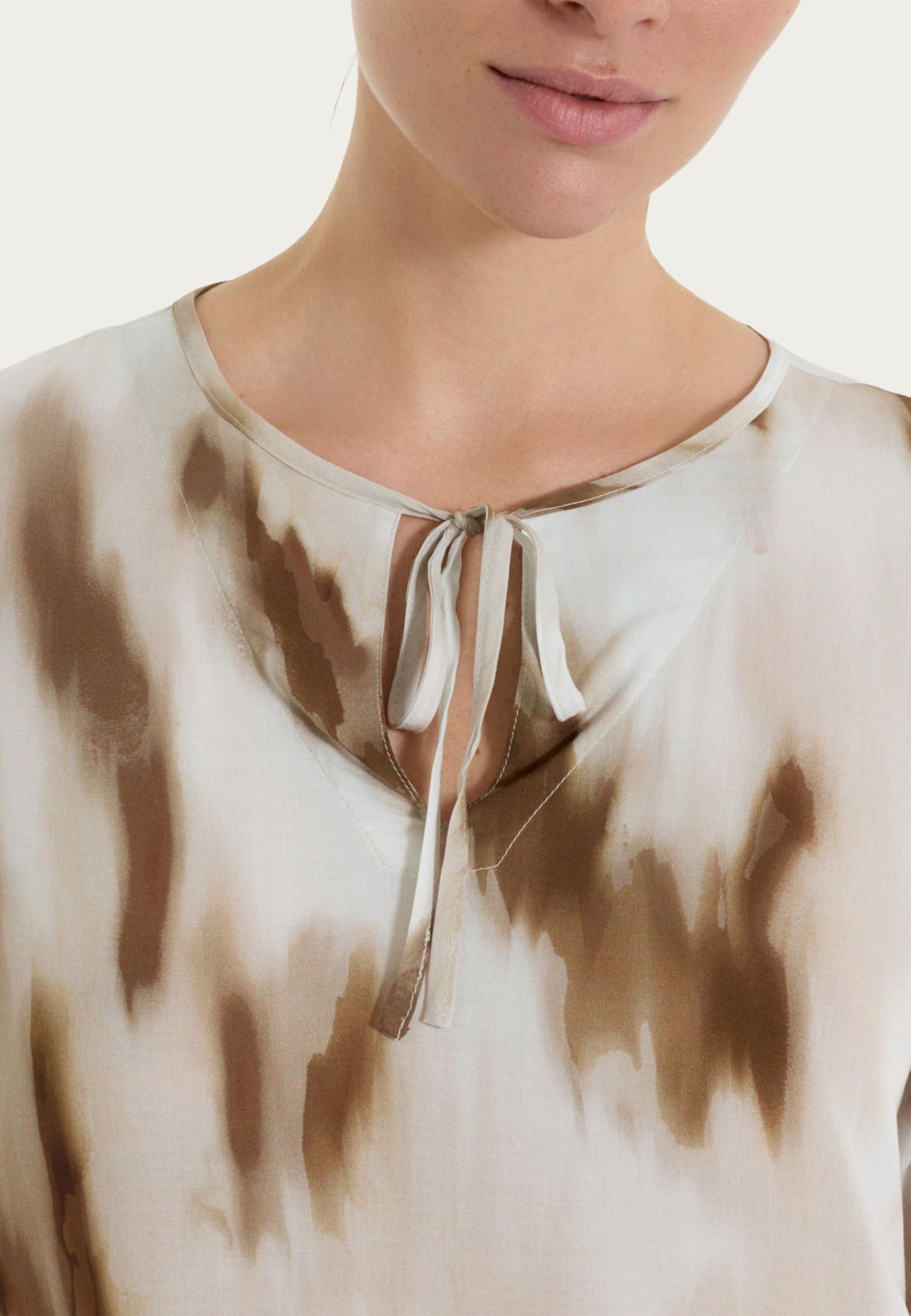 RAGNO Maglia Donna Manica 3/4 Ecoseta Estiva Fantasia DT27DW