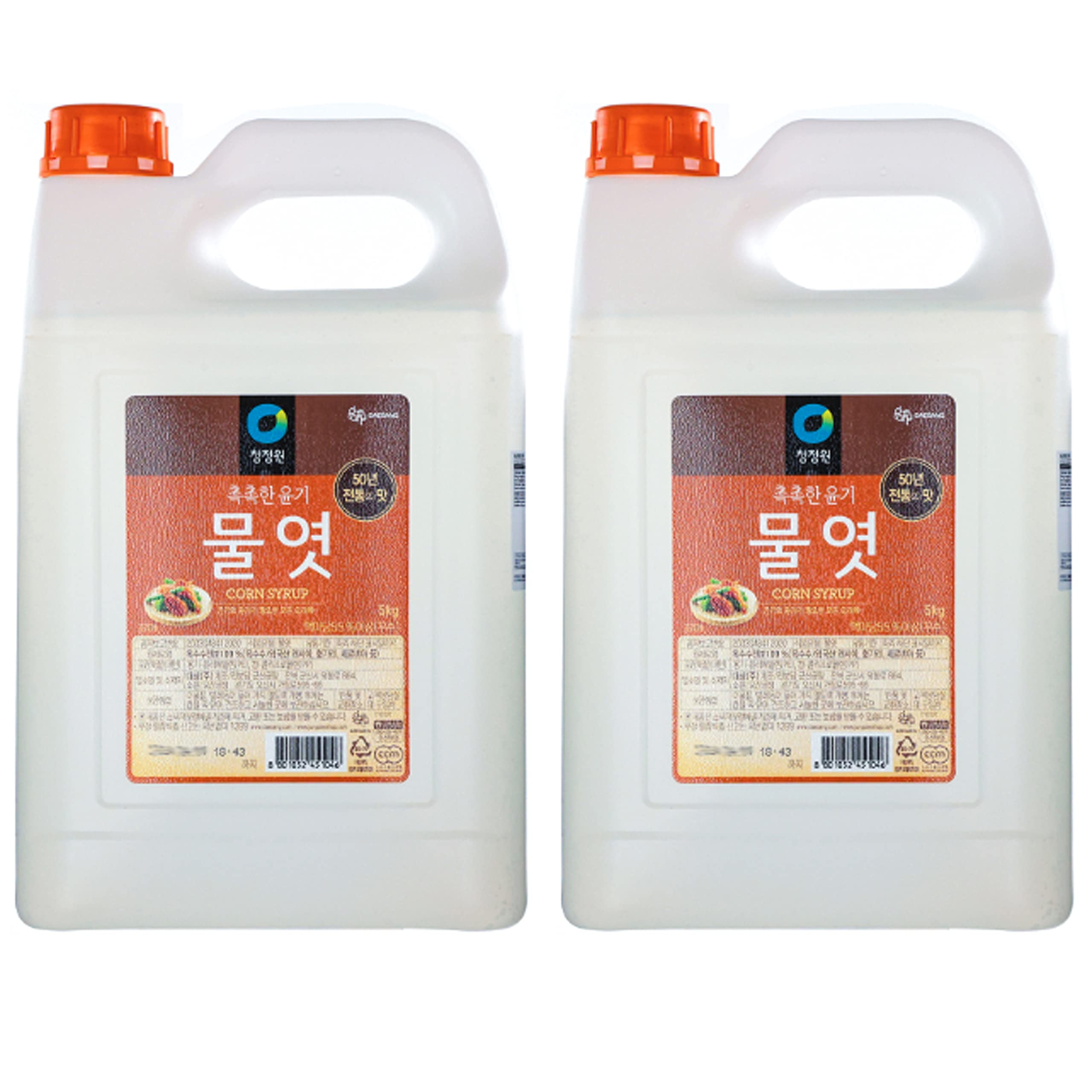 Daesang Chung Jung One Corn Syrup 5kg (Pack of 2)
