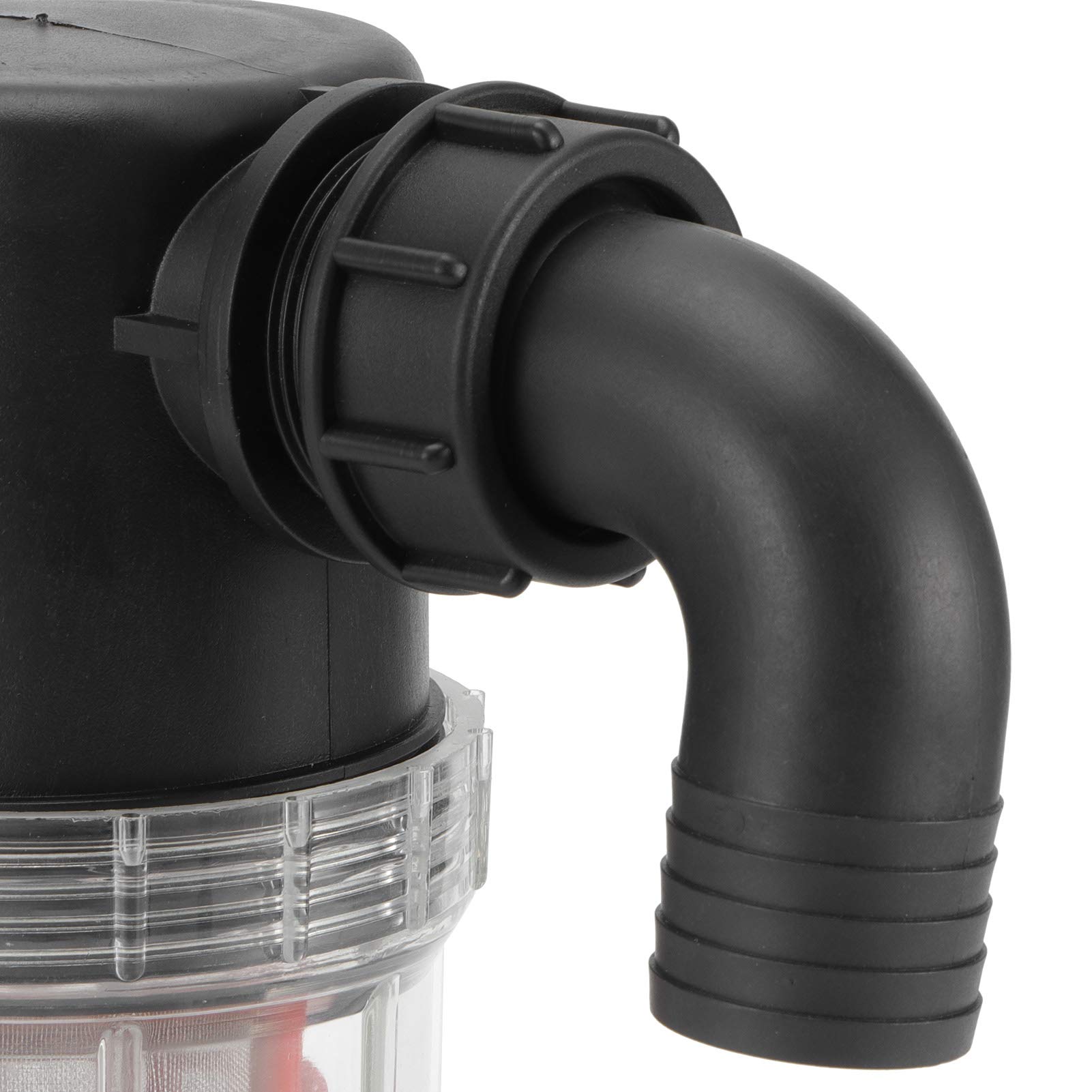 Cocoarm Filtro per Irrigazione a Schermo Filtro per Irrigazione a Goccia in ABS 27 X 21 X 9 Cm per Acqua Trasparente a Grande Flusso con 2 Tubi di Interfaccia per Giardino Serra Prato Uso Agricolo