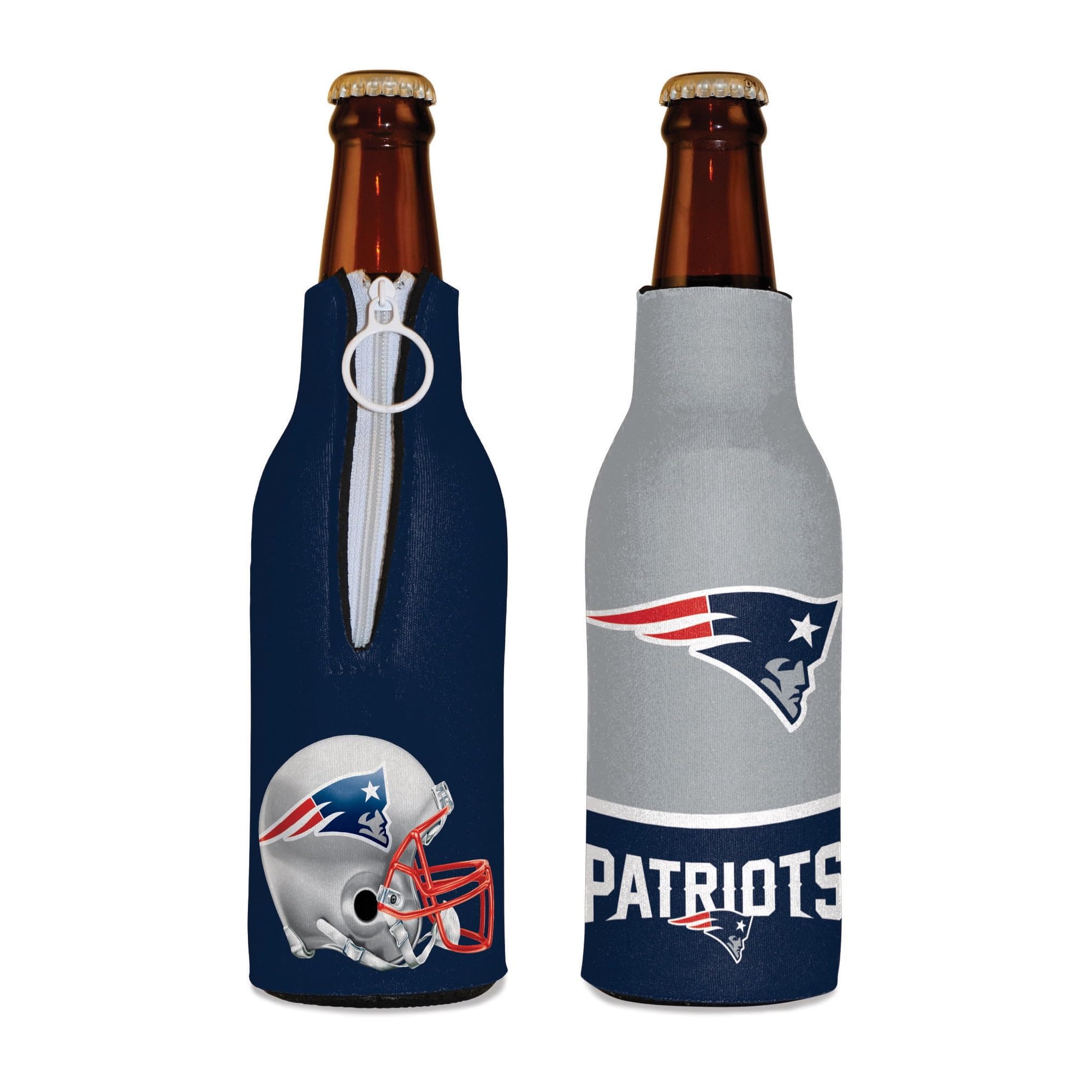 WincraftNFL New England Patriots Bottle Cooler, Team Colors, One Size