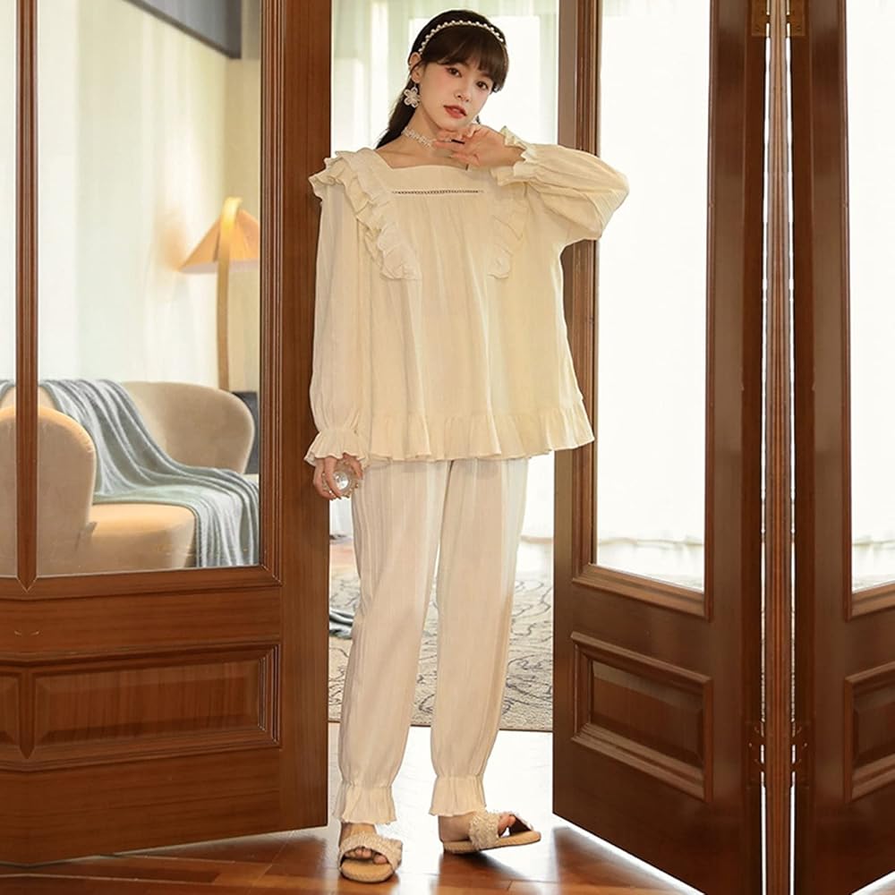 Amazon | [GUREITOJP] パジャマ 姫系 レディース ルームウェア