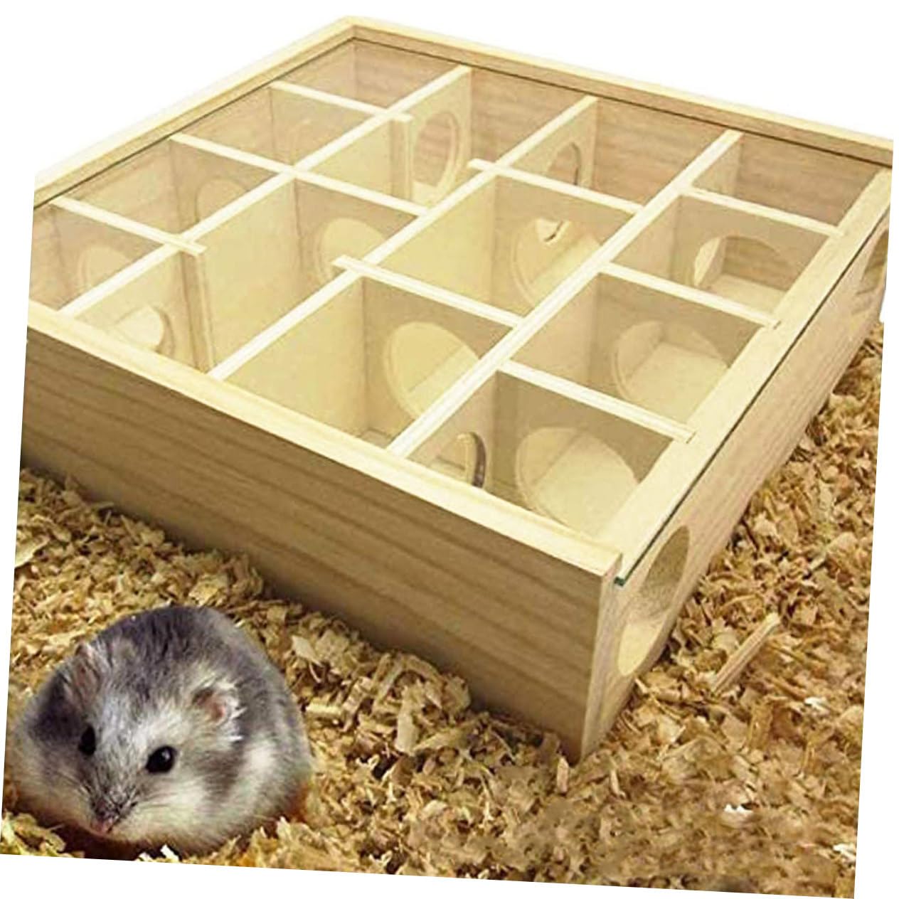 ERINGOGO Hamsterlabyrinth Labyrinthfunktion mit Spielzeug