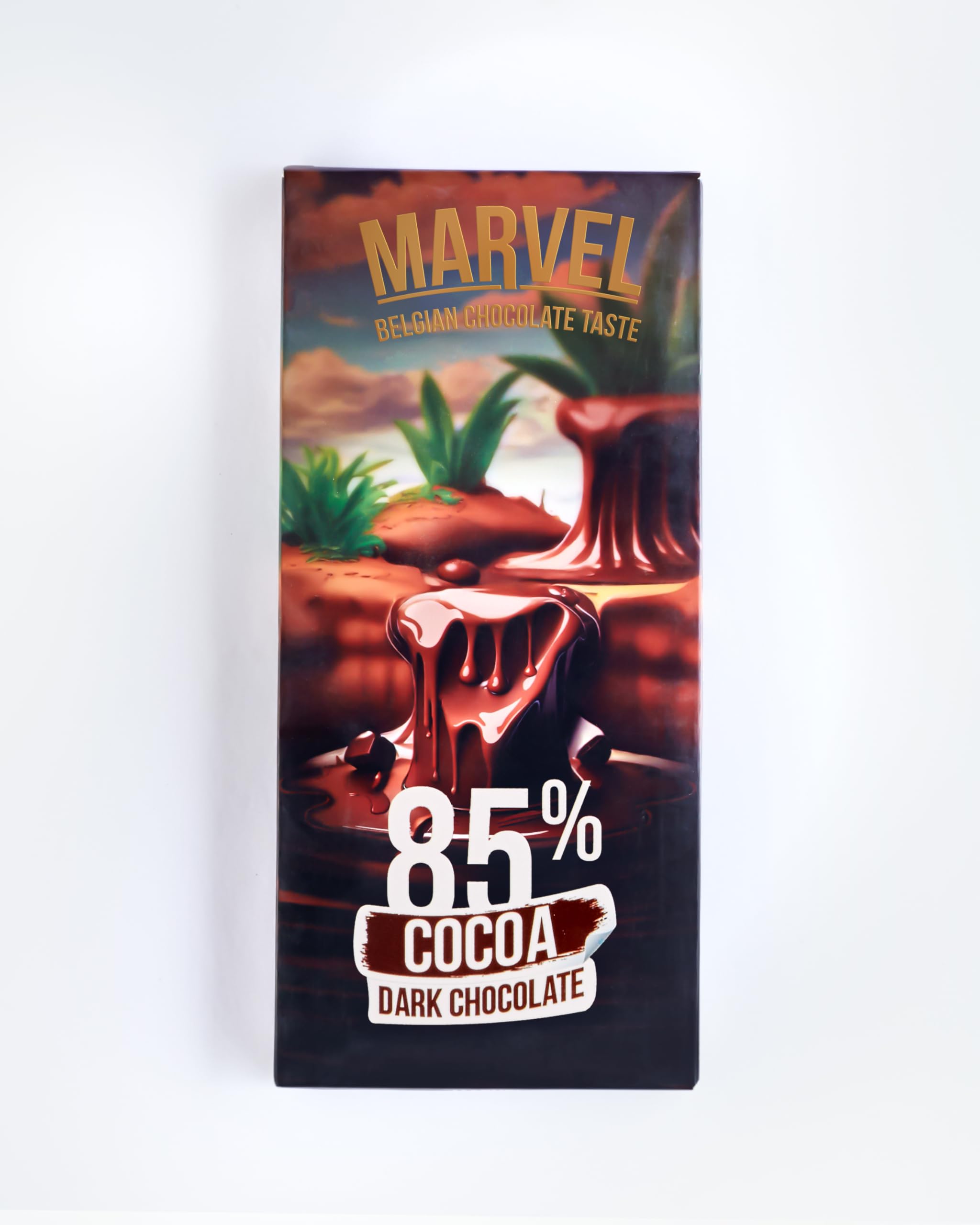 Marvel 85% Cocoa Dark Chocolate Bar 90 g: Buy Online at Best Price