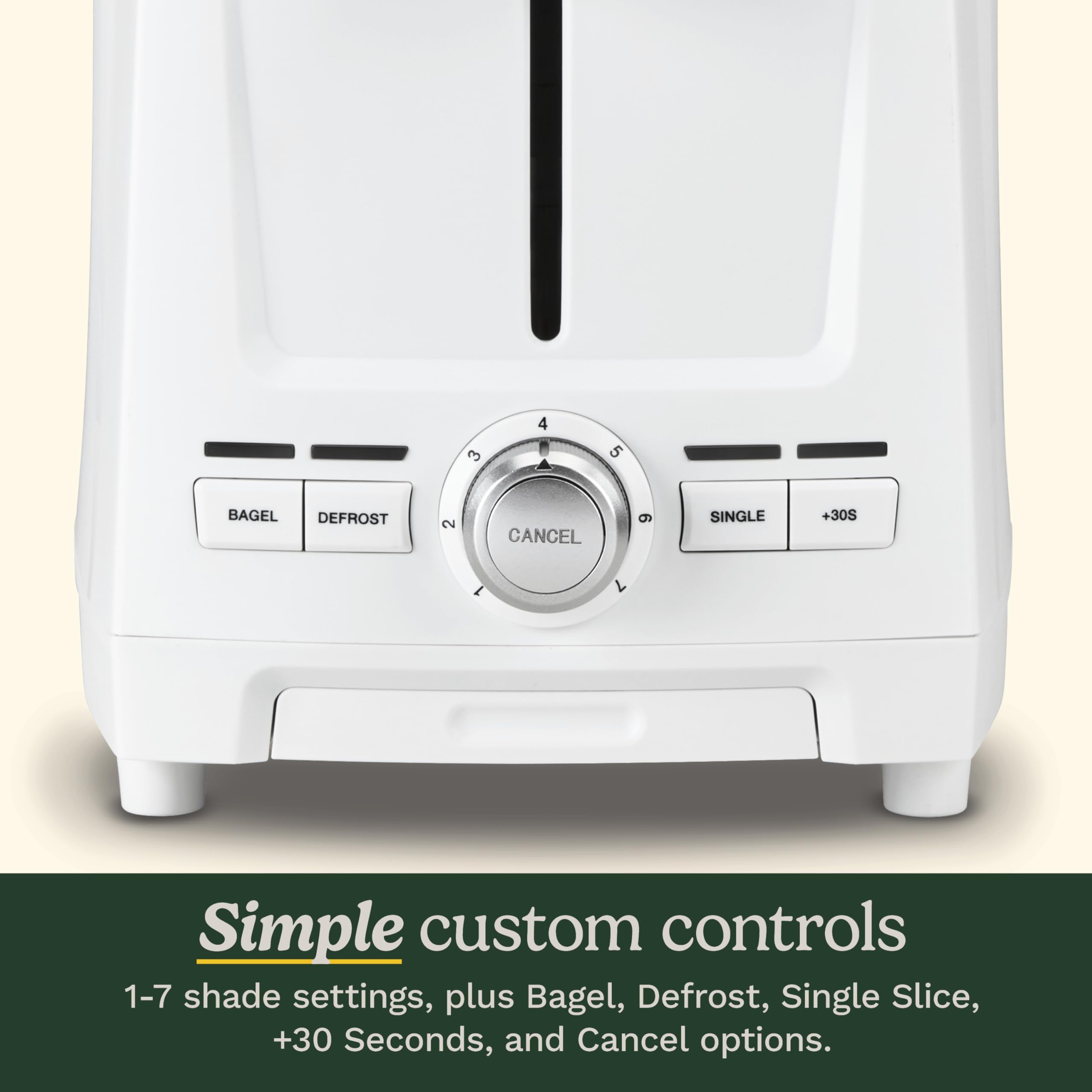 Cuisinart XL Toaster - 2 Slice, White -4 Cuisinart XL Toaster - 2 Slice, White -4