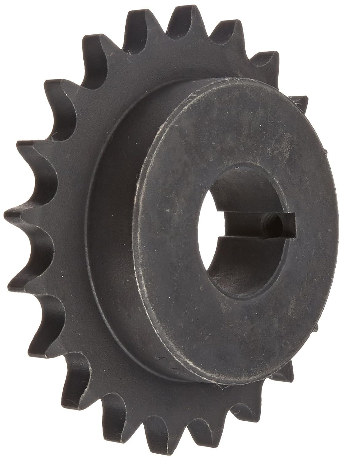 Martin Roller Chain Sprocket, Bored-to-Size, Type B Hub, Single Strand, 50 Chain Size, 0.625" Pitch, 21 Teeth, 1.25" Bore Dia., 4.522" OD, 3" Hub Dia., 0.343" Width