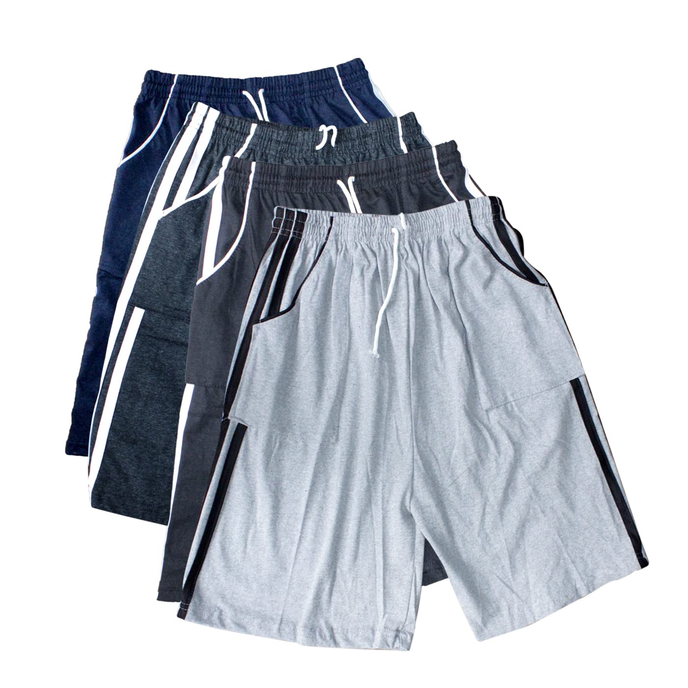 fully Men Lounge Summer Shorts (Set of 4)-picture-42
