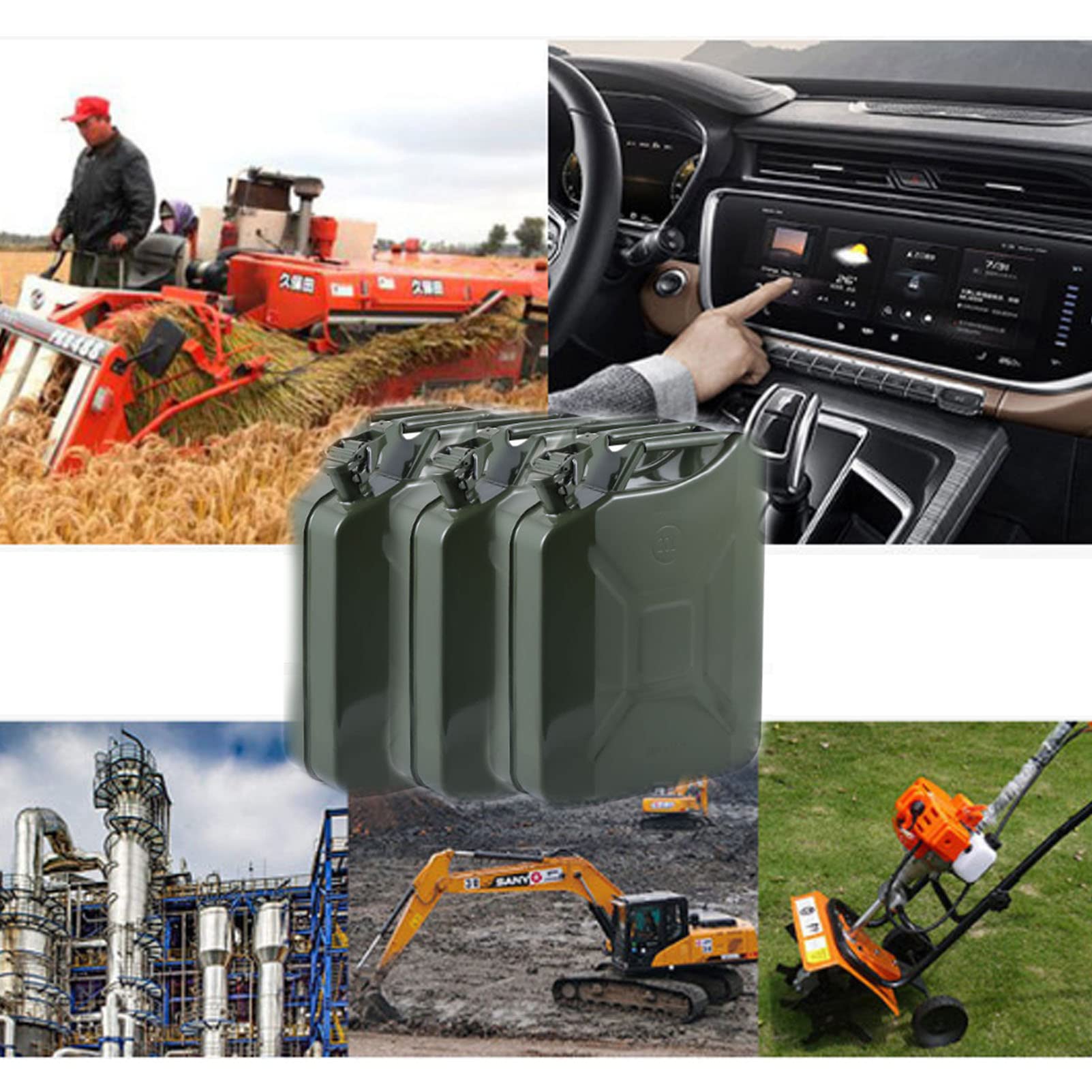 Taniche Carburante Combustibile con beccuccio Flessibile, Bastone Portatile lattine Carburante Serbatoio del Carburante, Carburante, Carburante, combustibili, Benzina, Camion, Camion, Attrezzatura (