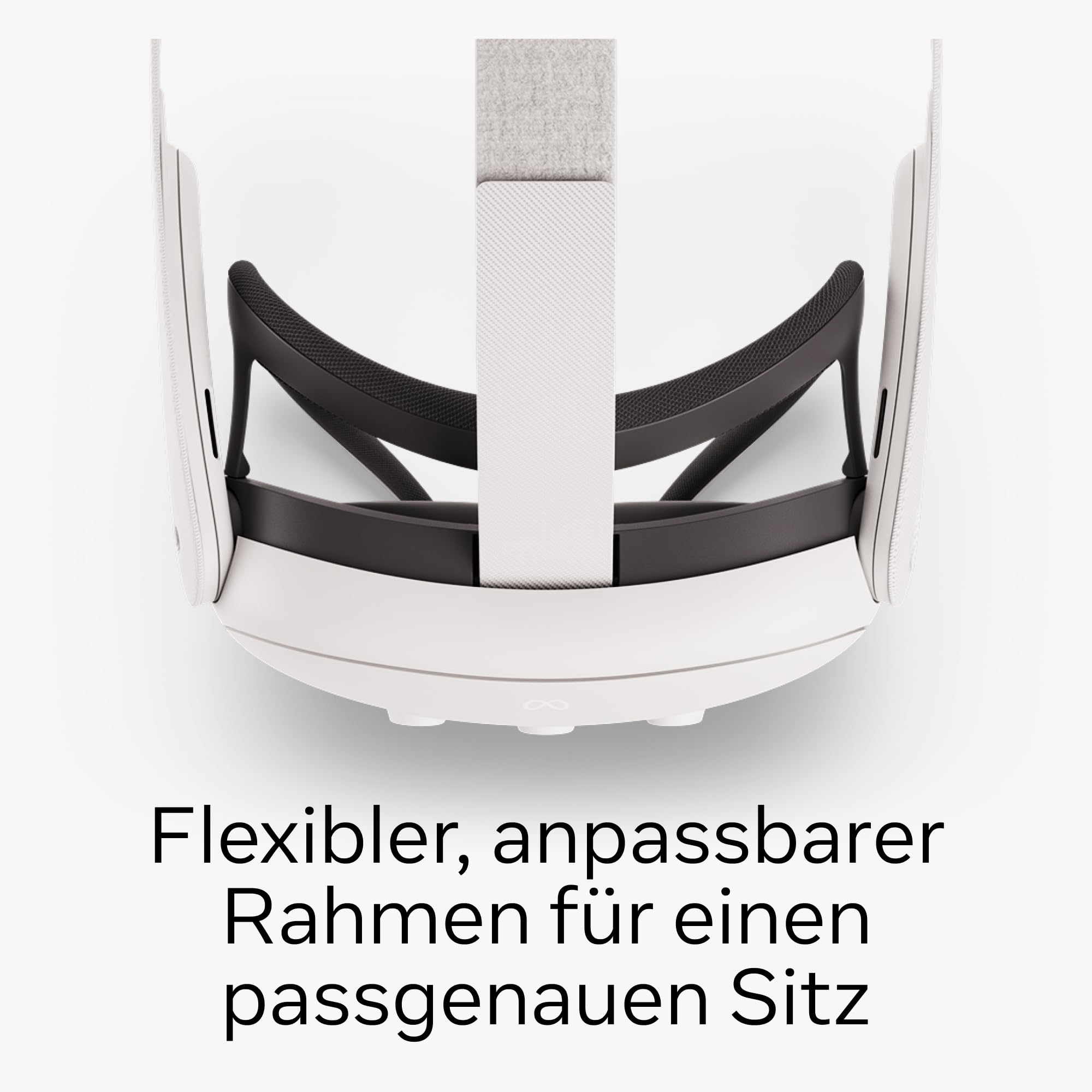 Offene Headset-Einlage für Meta Quest 3 – mit Meta Quest 3 kompatibel – die physische Welt im Blick – mehr Sichtbarkeit und Komfort