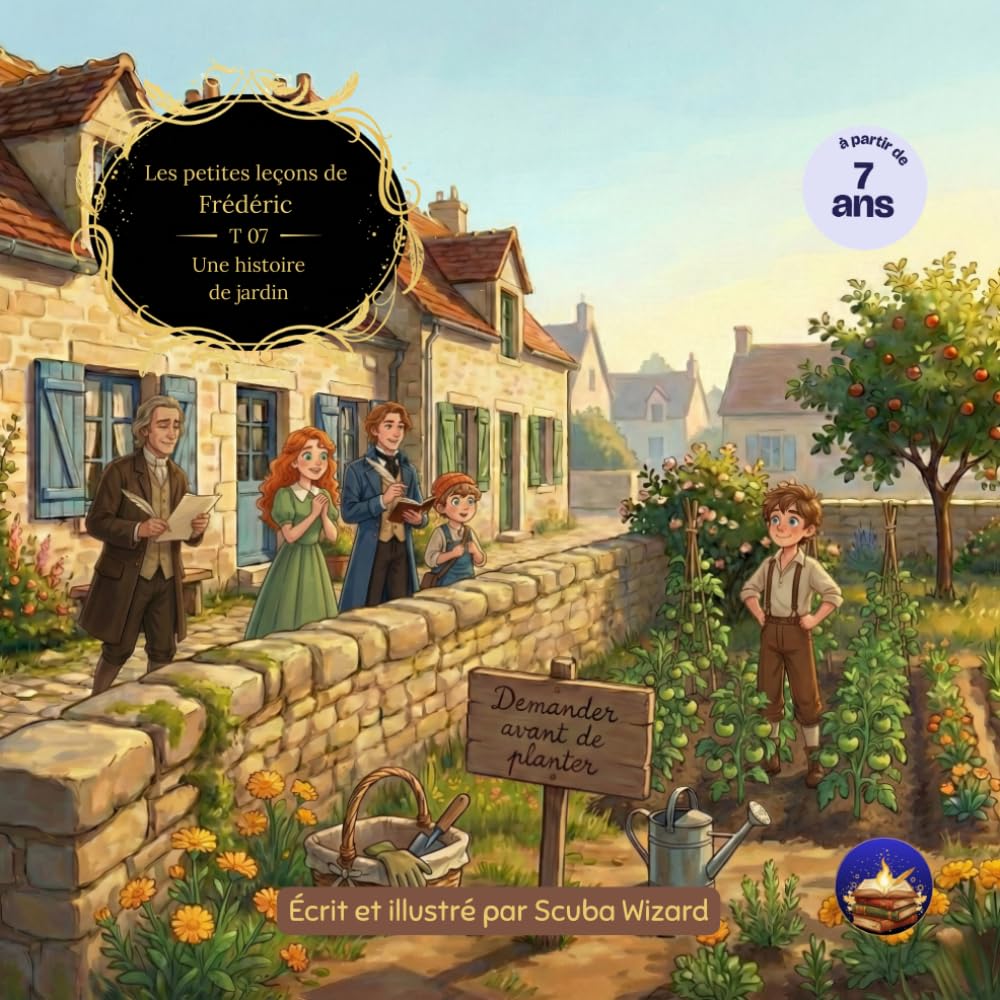 Les Petites Leçons de Frédéric - Tome 07 : Une histoire de jardin: Une album illustrée pour comprendre la responsabilité, le partage et le respect des accords (dès 7 ans)