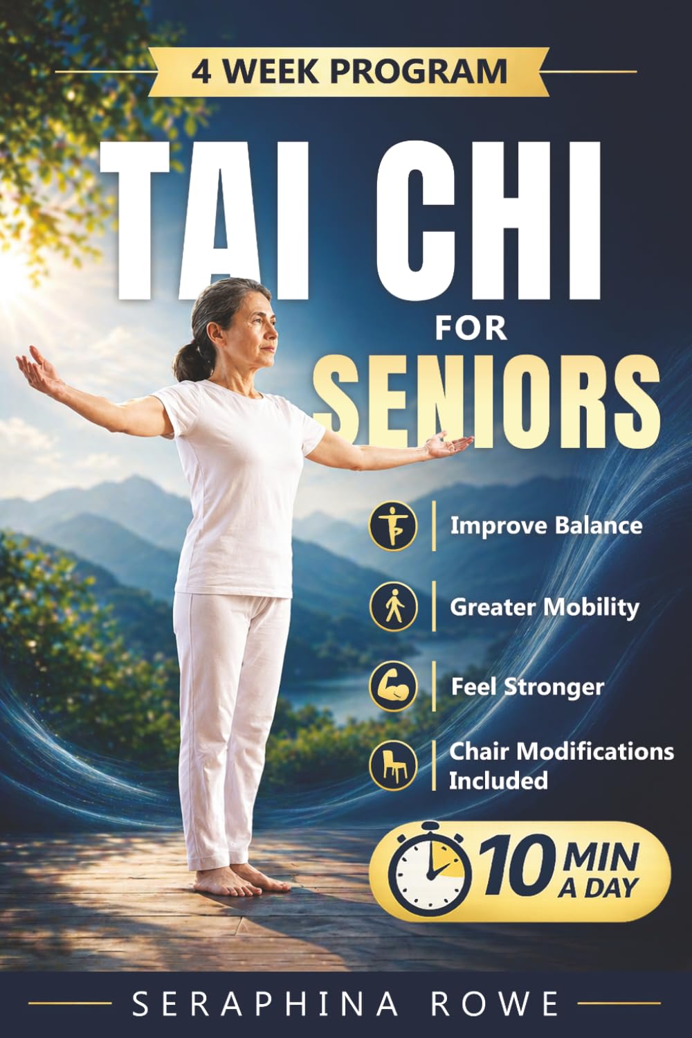Tai Chi For Seniors: Gentle Daily Movements to Improve Balance, Boost Flexibility, and Stay Independent Longer — With a 28-Day Practice Plan and Chair Modifications for Every Fitness Level