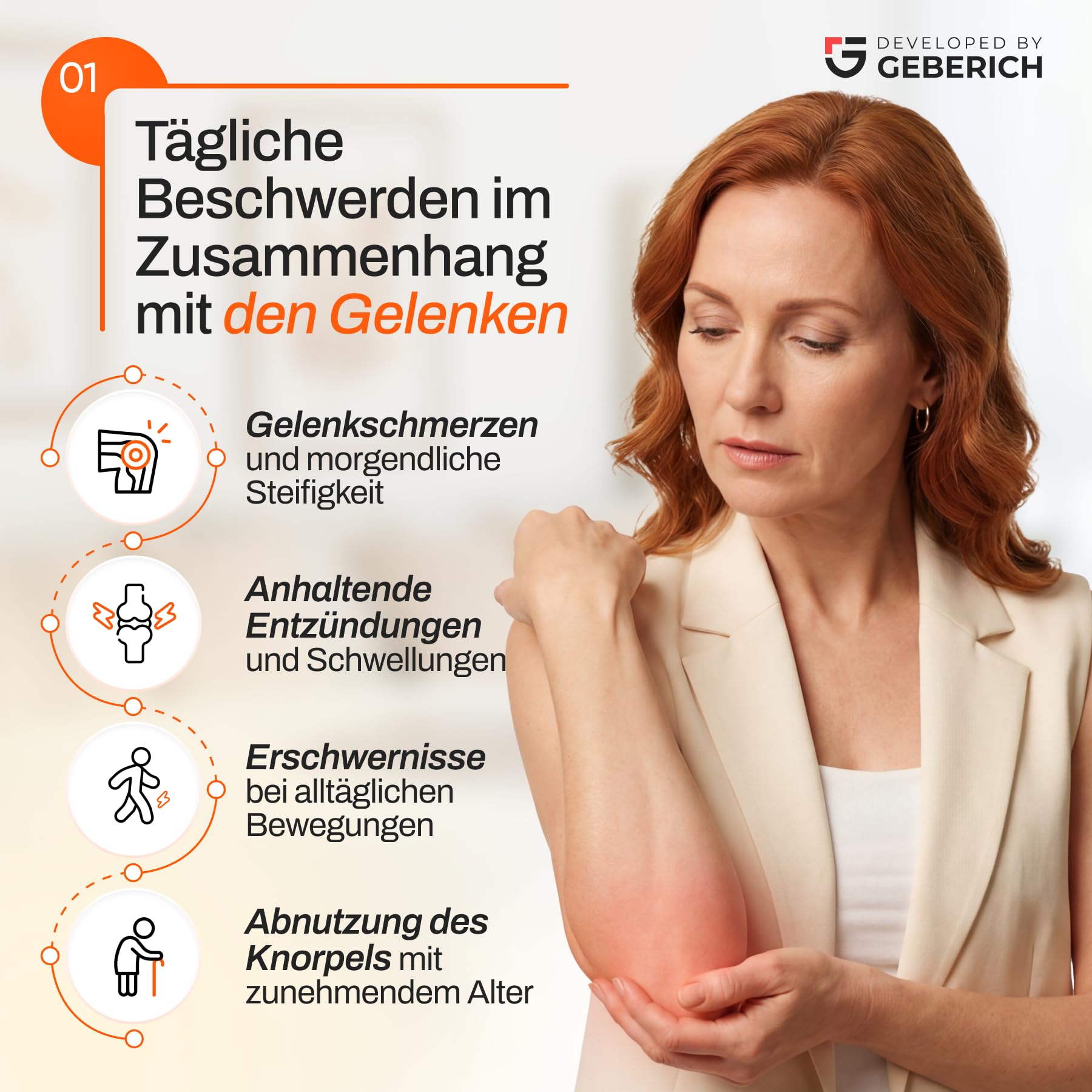 Kapseln OSTEONOVA | Nahrungsergänzung für Gelenke und Beweglichkeit | Mit Glucosamin, MSM, Chondroitin, Vitamin C, Ingwer, Boswellia, Kurkuma und Teufelskralle | 30 Kapseln