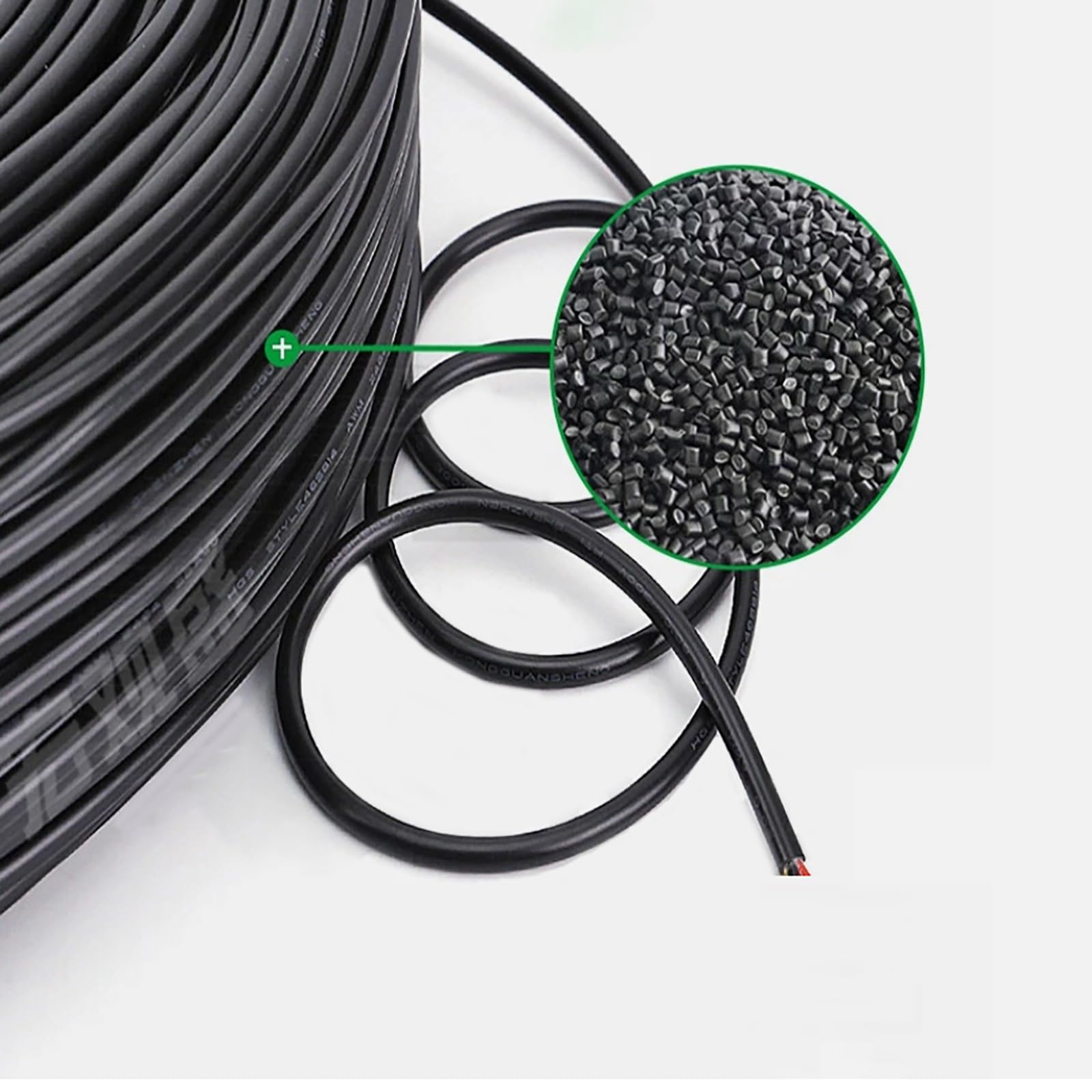 Alambre eléctrico de alta temperatura Calor, Cable electrónico de un solo núcleo aislado 26-18AWG UL1332 FEP 300V 200°C Multicolor(25ft,22AWG)