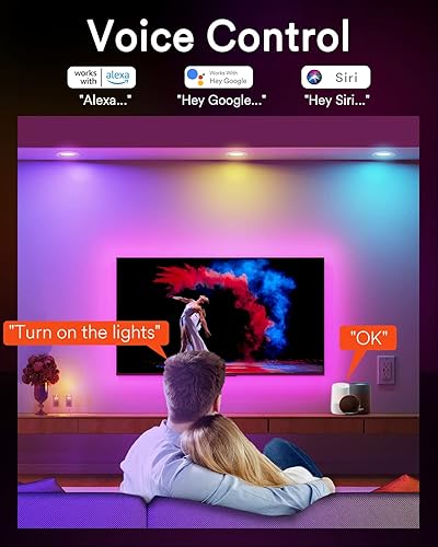 Miniatura 2 de Lumary Luces LED empotrables de 4 pulgadas, luces LED inteligentes de 9 W, 810 lm, cambio de color, iluminación LED empotrada, luces LED empotradas,