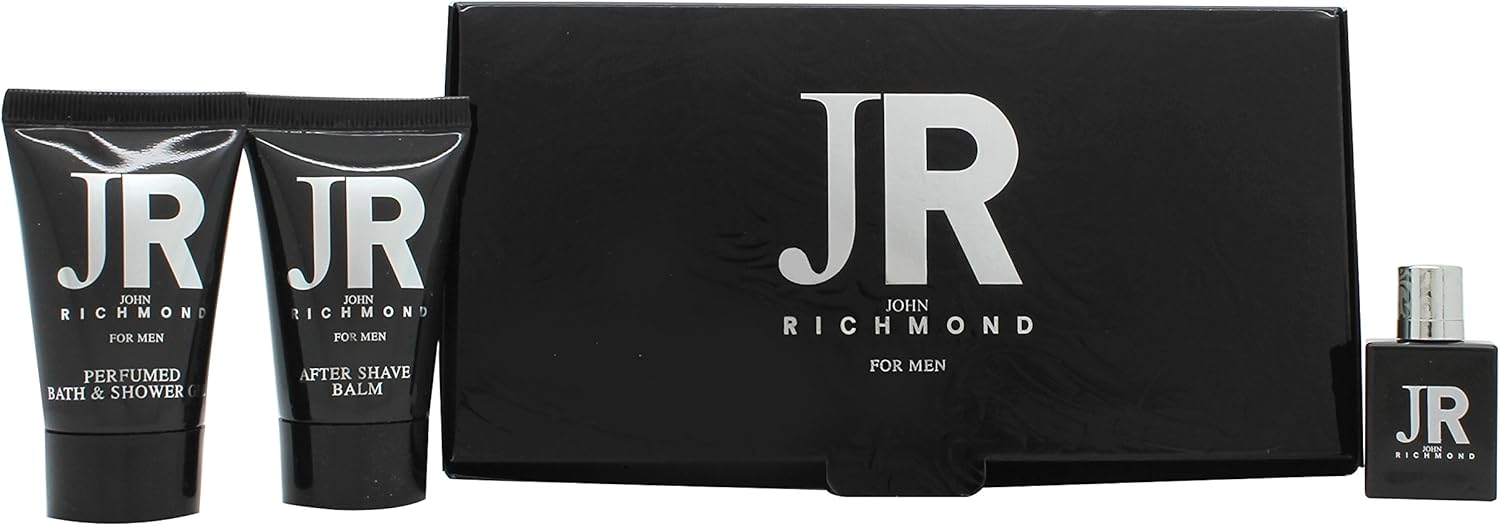 John Richmond – John Richmond for Men Miniset 4,5 ml, aftershave balm 25 ml and 25 ml – Eau De Toilette – 4ML