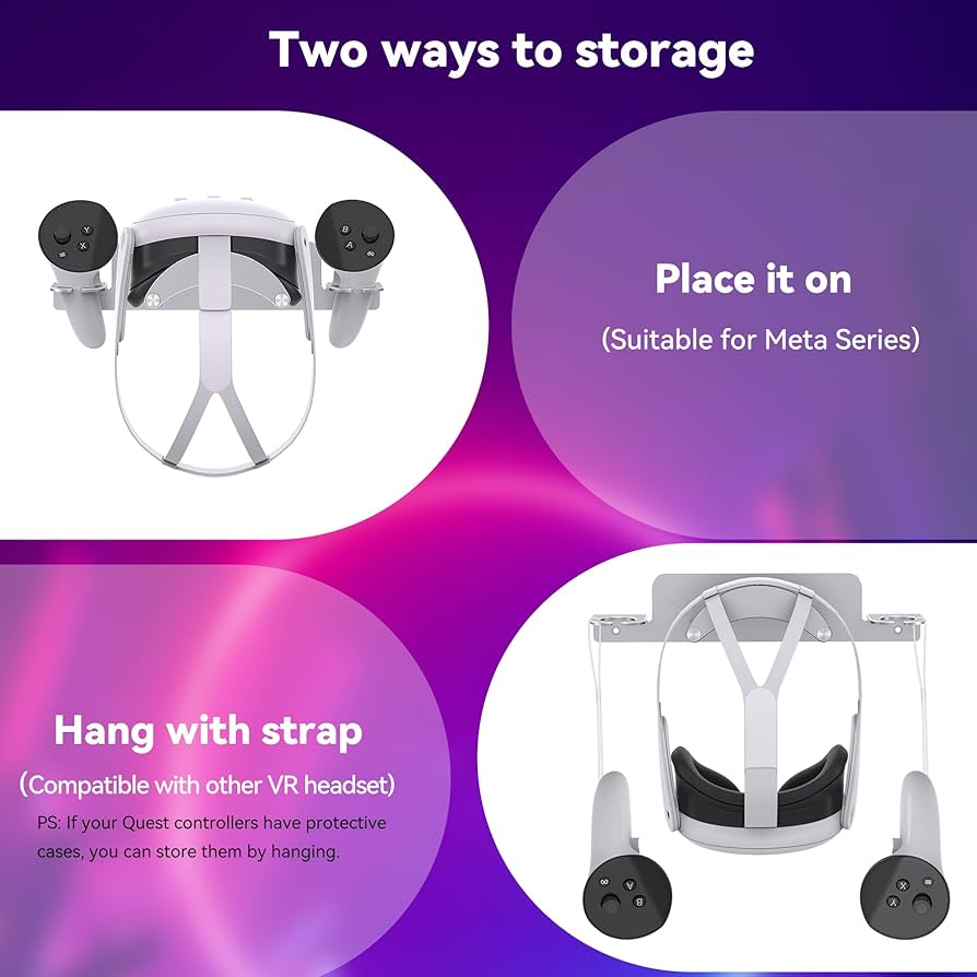 Amazon.com: DGPCT VR Wall Mount - Compatible with Meta