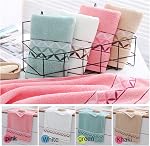 Bathroom Hand Towels,Four leaf printed cotton towel,100% Cotton Ultra Soft Highly Absorbent Hand Towel 4 Set , Size 14" x 30" Home Bathroom Hand Towels for Bath, Hand, Face, Gym Towel (Multicolor)
