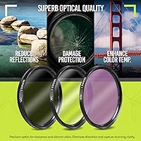 Vista 6 de Ultra Deluxe Lens Kit for EOS M6 II, EOS M50 II, EOS M200 with 15-45mm Lens, EOS R10, EOS R50, EOS R100 with 18-45mm, Fuji X100V - Includes: 7pc
