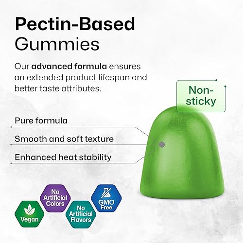 Miniatura 3 de MAUWE HERBS Gomitas de quercetina con bromelina, suplemento orgánico de quercetina, apoyo inmunológico vegano, potente fuente de antioxidantes,