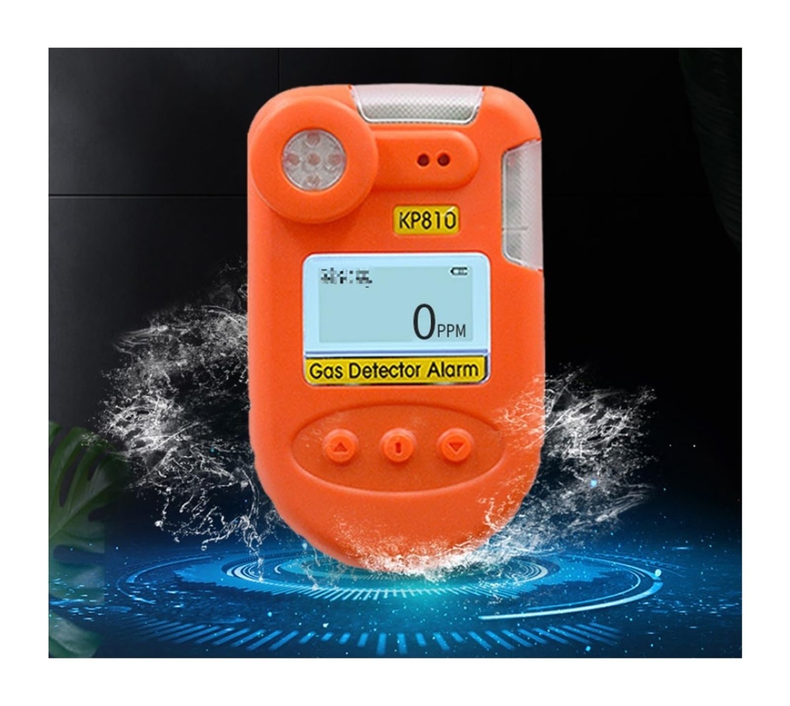 Gasdetektor, Tragbarer Detektor for giftige und schädliche Gase Alarm for die Konzentration brennbarer für Arbeit, Zuhause(Carbon Monoxide Detector)