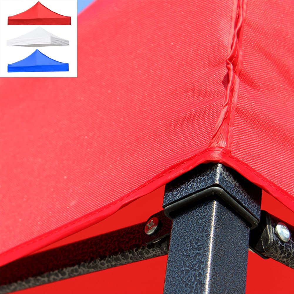 Tente de réception - 3 x 3 m - Tonnelle - Tente de réception - Accessoires d'extérieur - Toit de rechange - Tonnelle - Protection solaire - 3 x 3 m - Blanc