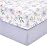 TILLYOU Baby Crib Sheets for Boys Girls, Super Soft Toddler Bed Sheets, 2 Pack Sheets for Standard Crib Mattress 28x52in, Brilliant Little Flowers