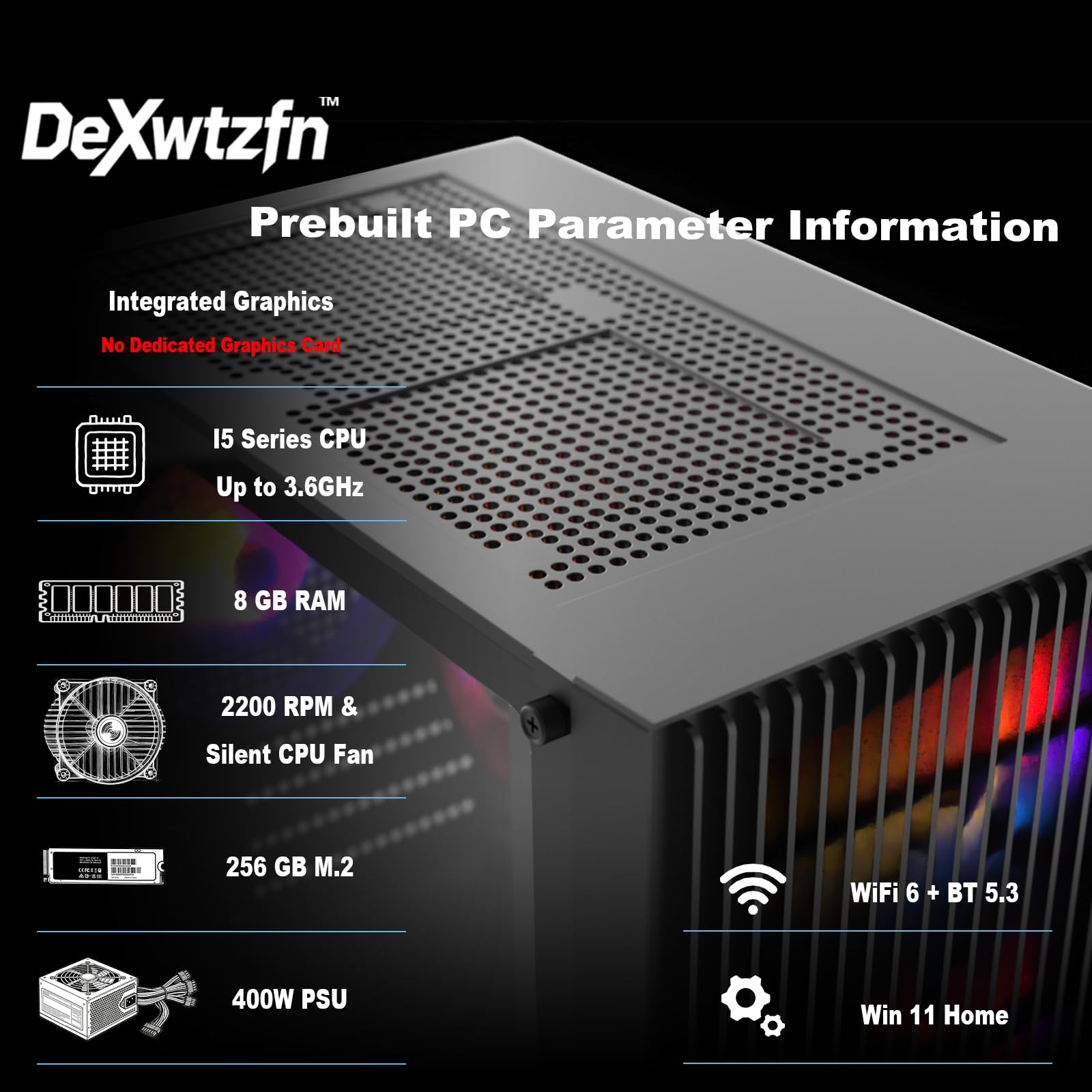Core i5 Desktop PC - Business & Home Tower -2