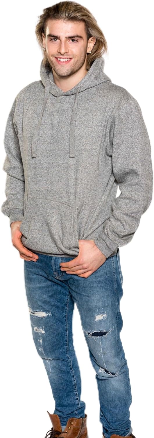 9.30 Oz Adult Unisex Marled premium Hoody Style 767