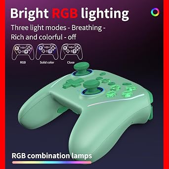 NBCP V8 Wireless Controller for Switch 2/OLED/Lite,Steam Deck,PC,Laptop